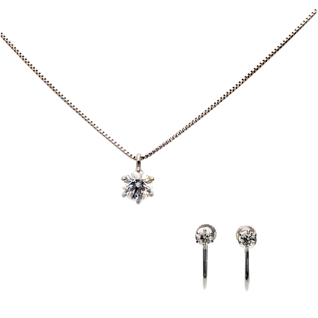 13-54】ダイヤモンド ネックレス 程よかっ D0.44ct