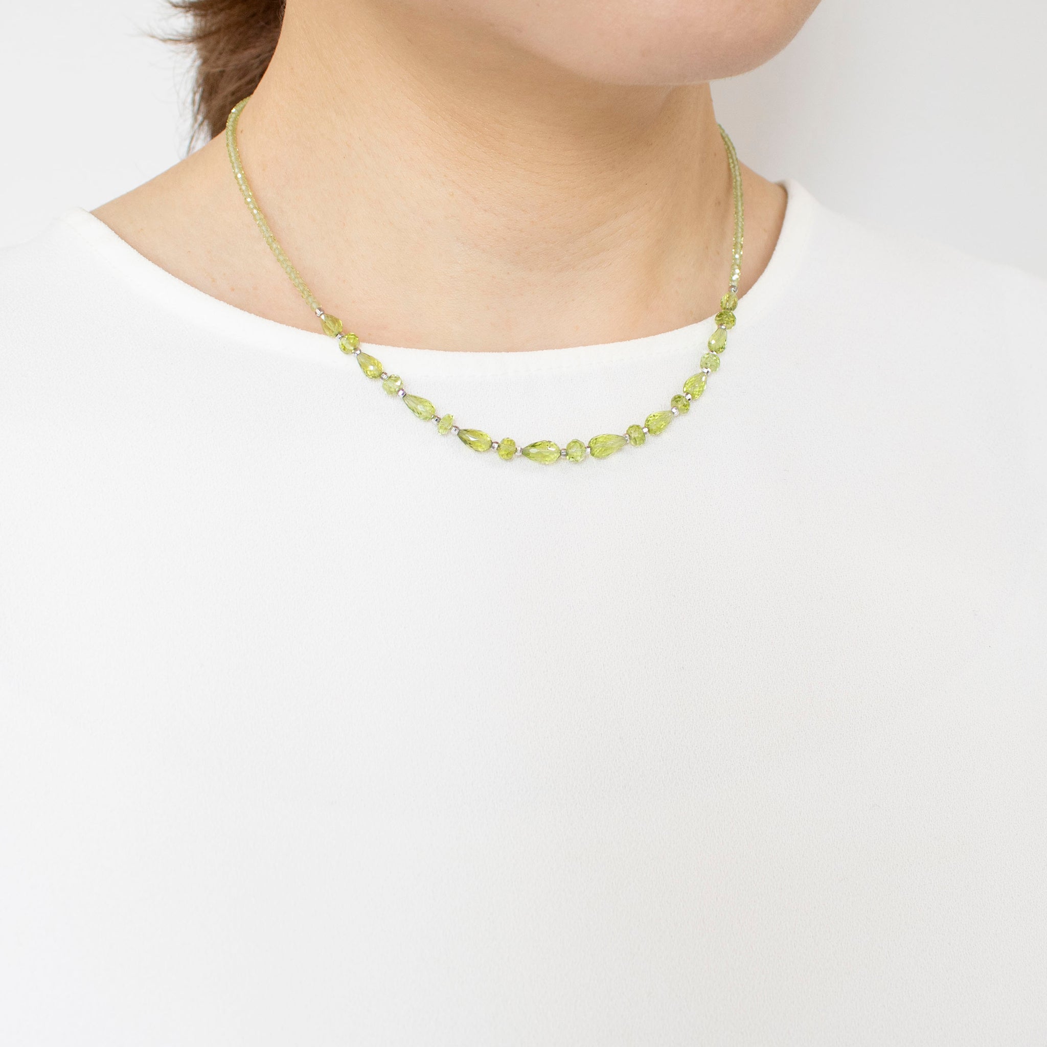 ペリドット ネックレス(8月誕生石)《24T10217》 | 京セラ