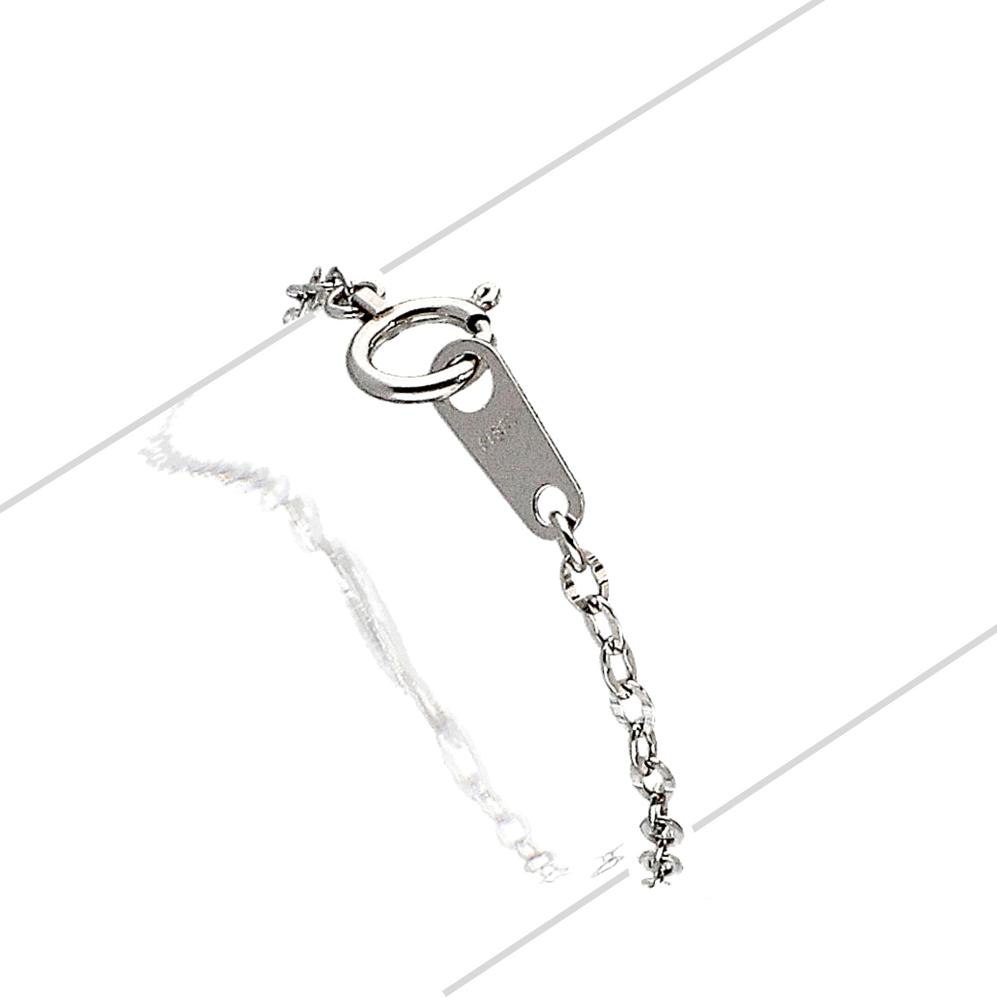 ブレスラチェイン パールライクチェーンブレスレット【Silver】 | tok