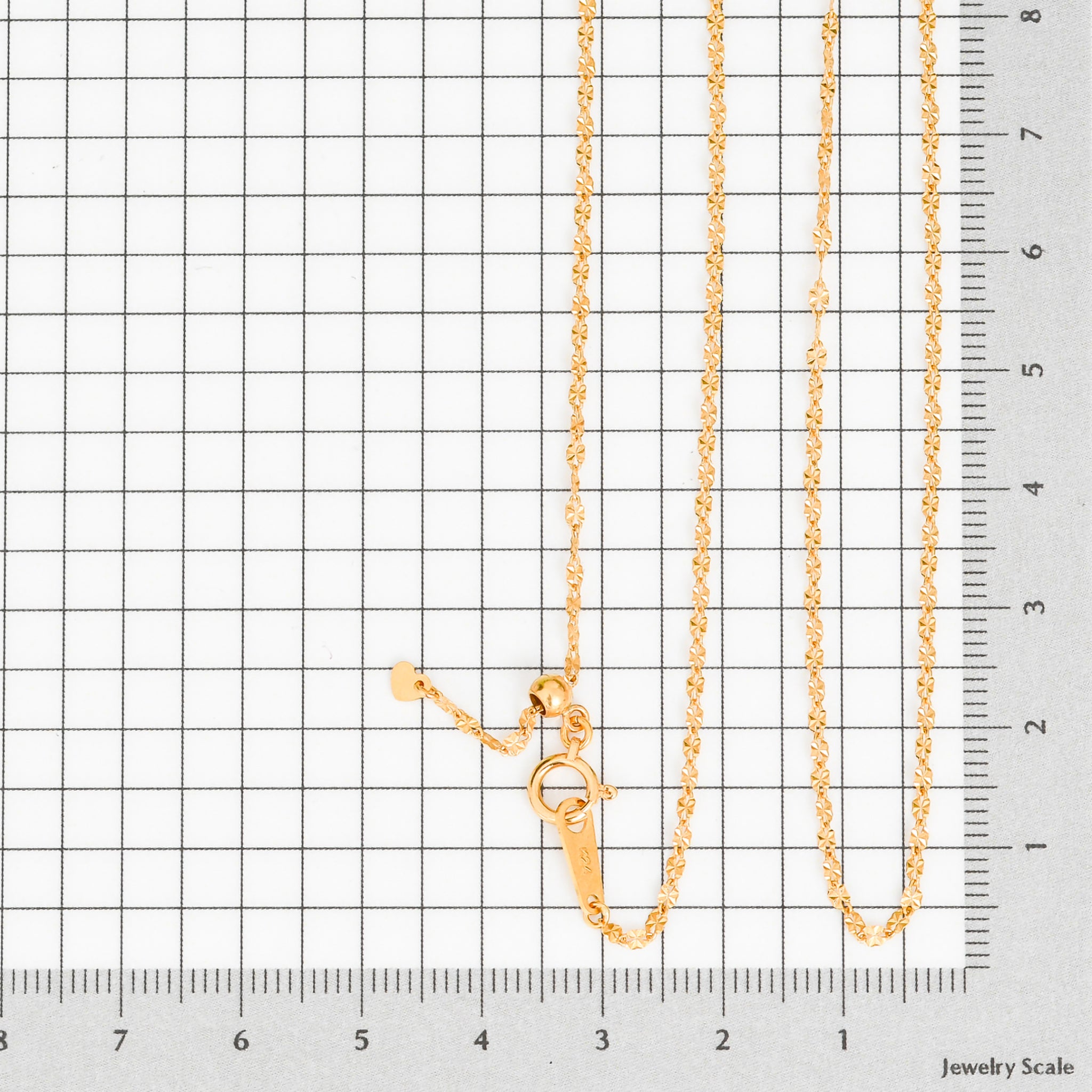 K24ネックレス(純金/ロング/60cm)《24V04008》