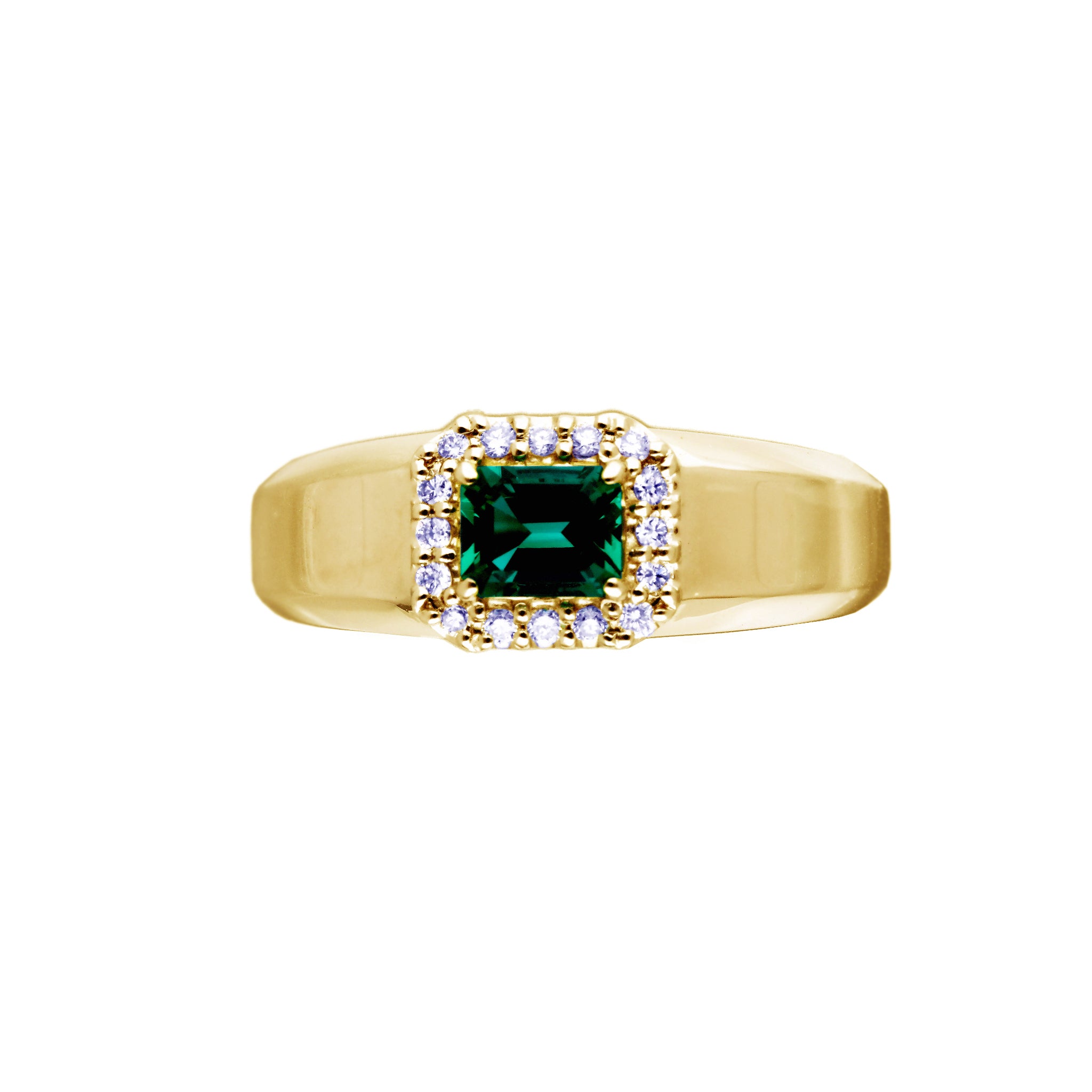 k18エメラルド・ダイヤモンドリング Emerald K18エメラルド ダイヤモンドリング (NO.49058) – JEX