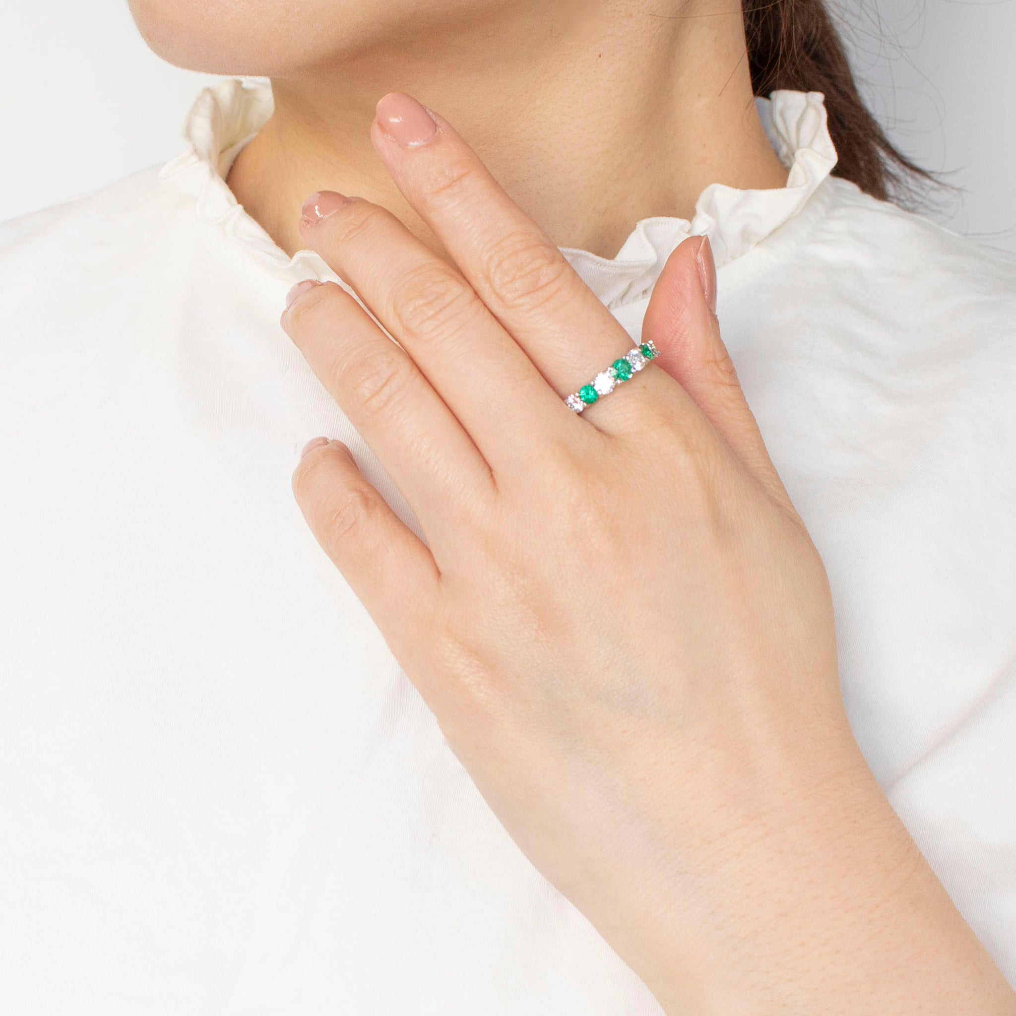 エメラルド リング プラチナ ダイヤ リング ダイヤモンド 指輪 エメラルド(vivid green) 1.1ct ダイヤモンド 約1ct プラチナ