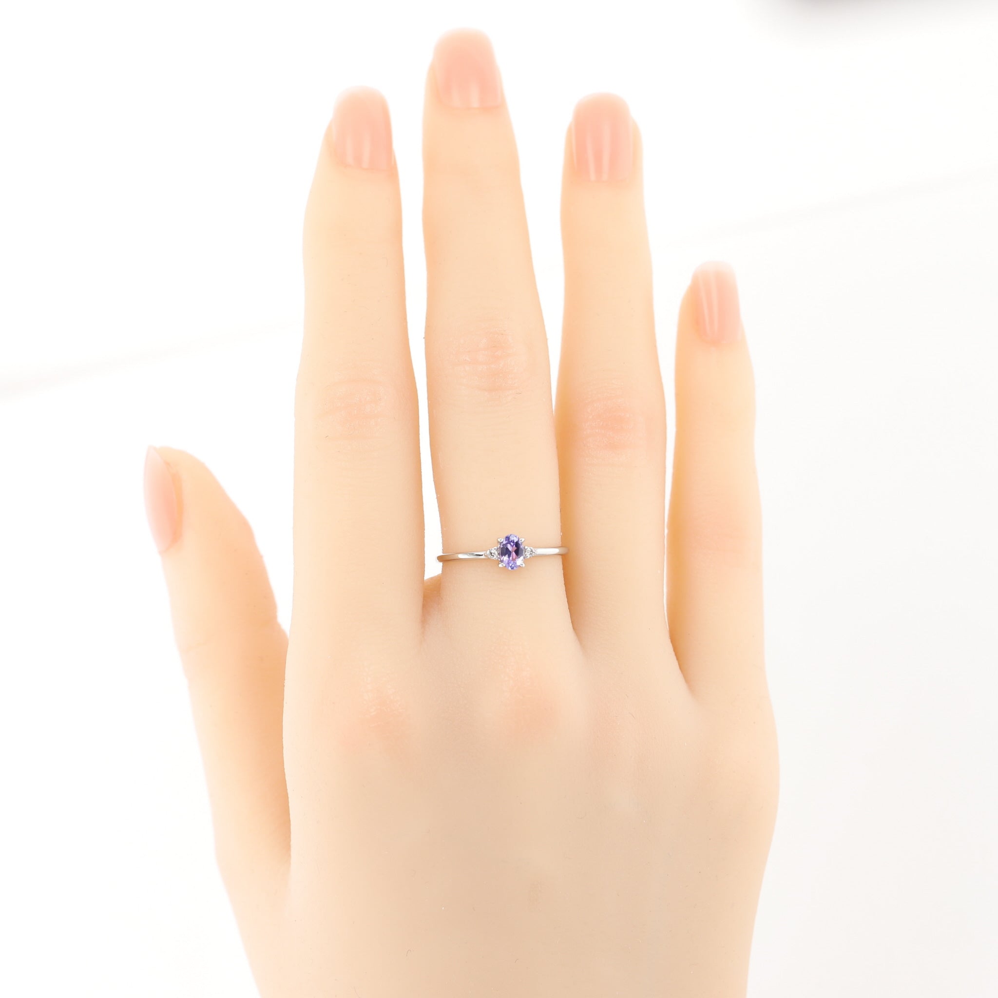 大切な人へのギフト探し ゾイサイト/ダイヤモンド プラチナリング《25A01307》 京セラ | アクセサリー