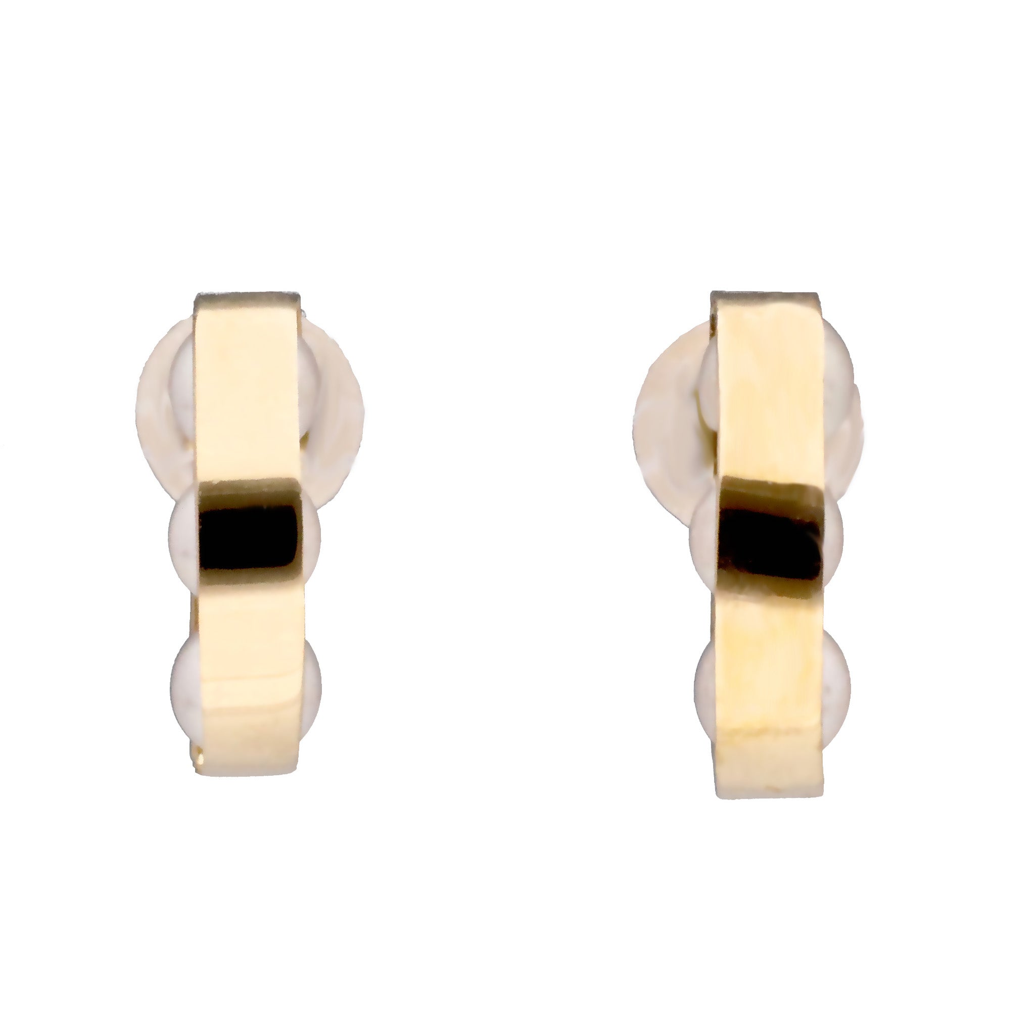 パール K18ピアス(アコヤ真珠/3.5mm/6月誕生石)《25A01903》