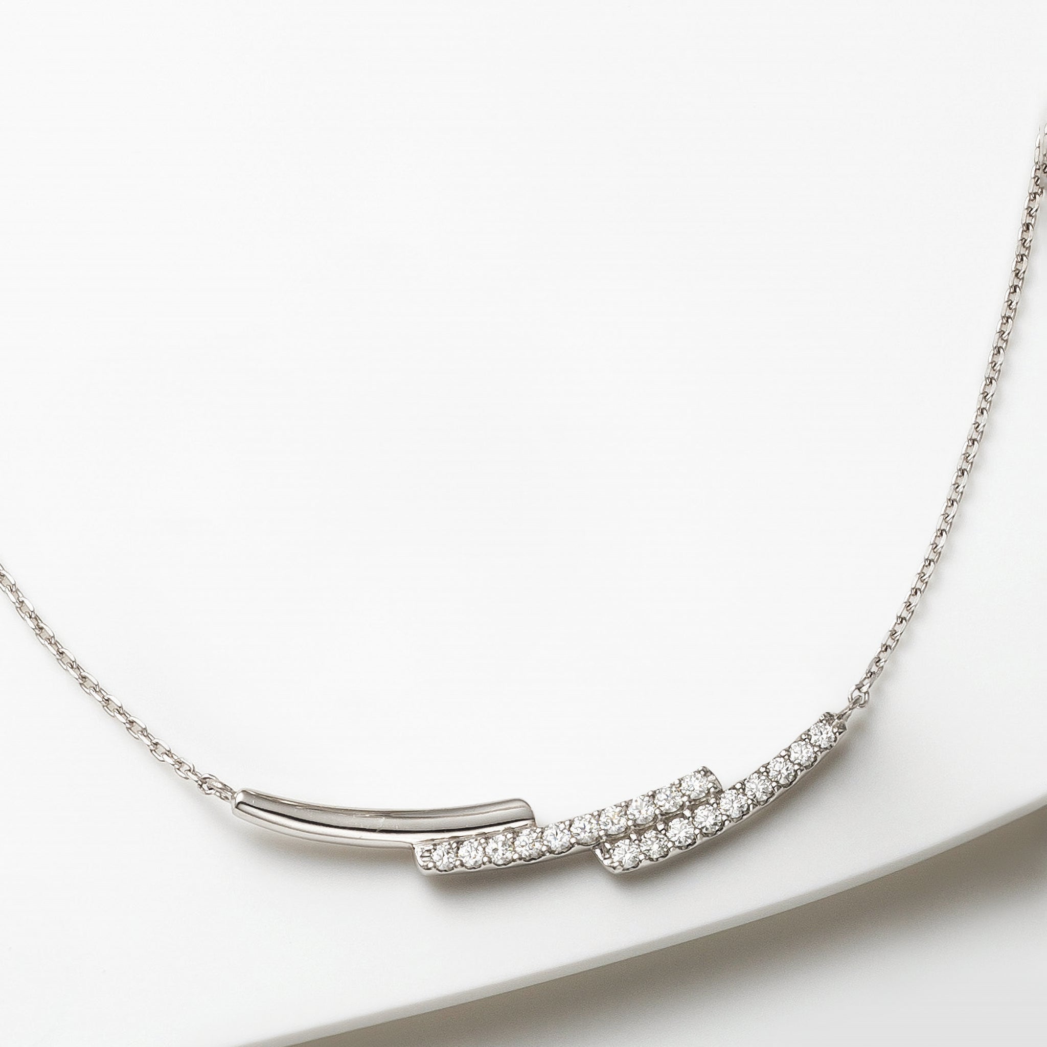 特別価格ご提供品】ネックレス プラチナ ダイヤモンド合計0.1ct