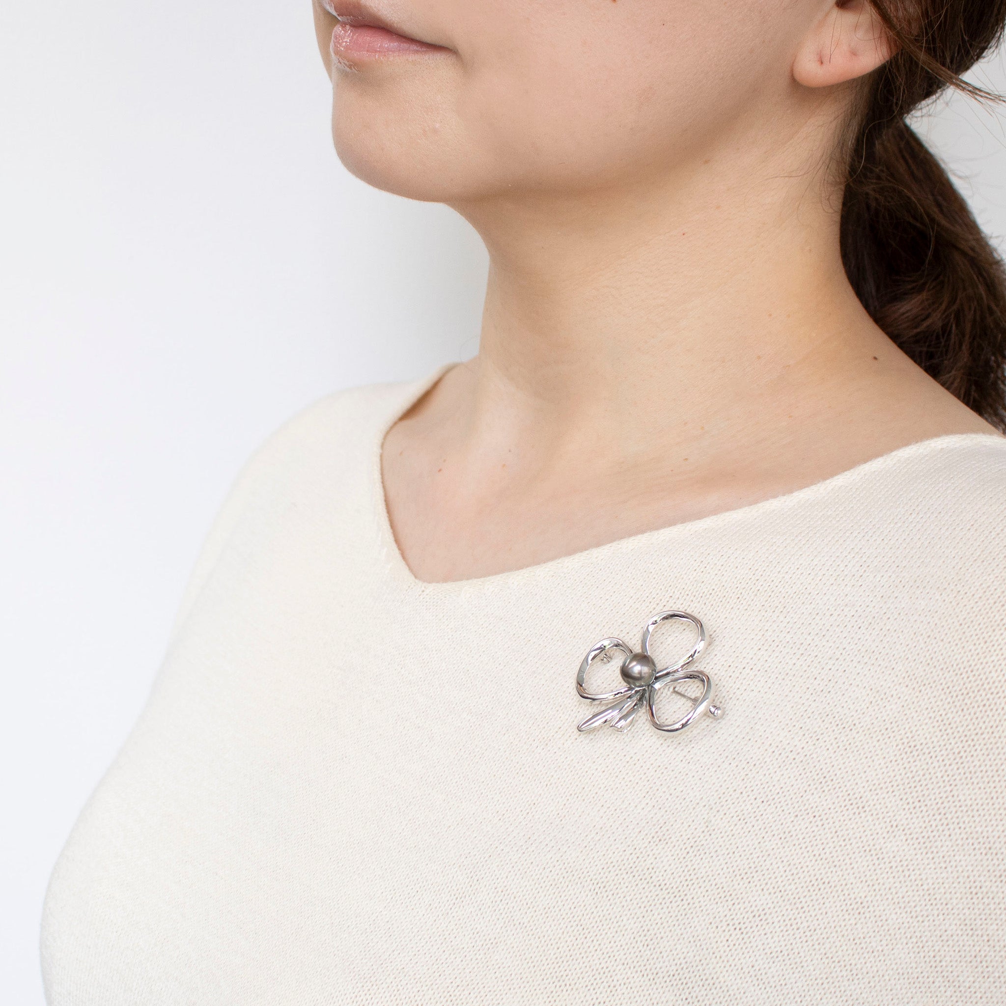   ブローチ #387 クローバー 希少 GEORG JENSEN ブローチ #387 クローバー 希少 - メルカリ