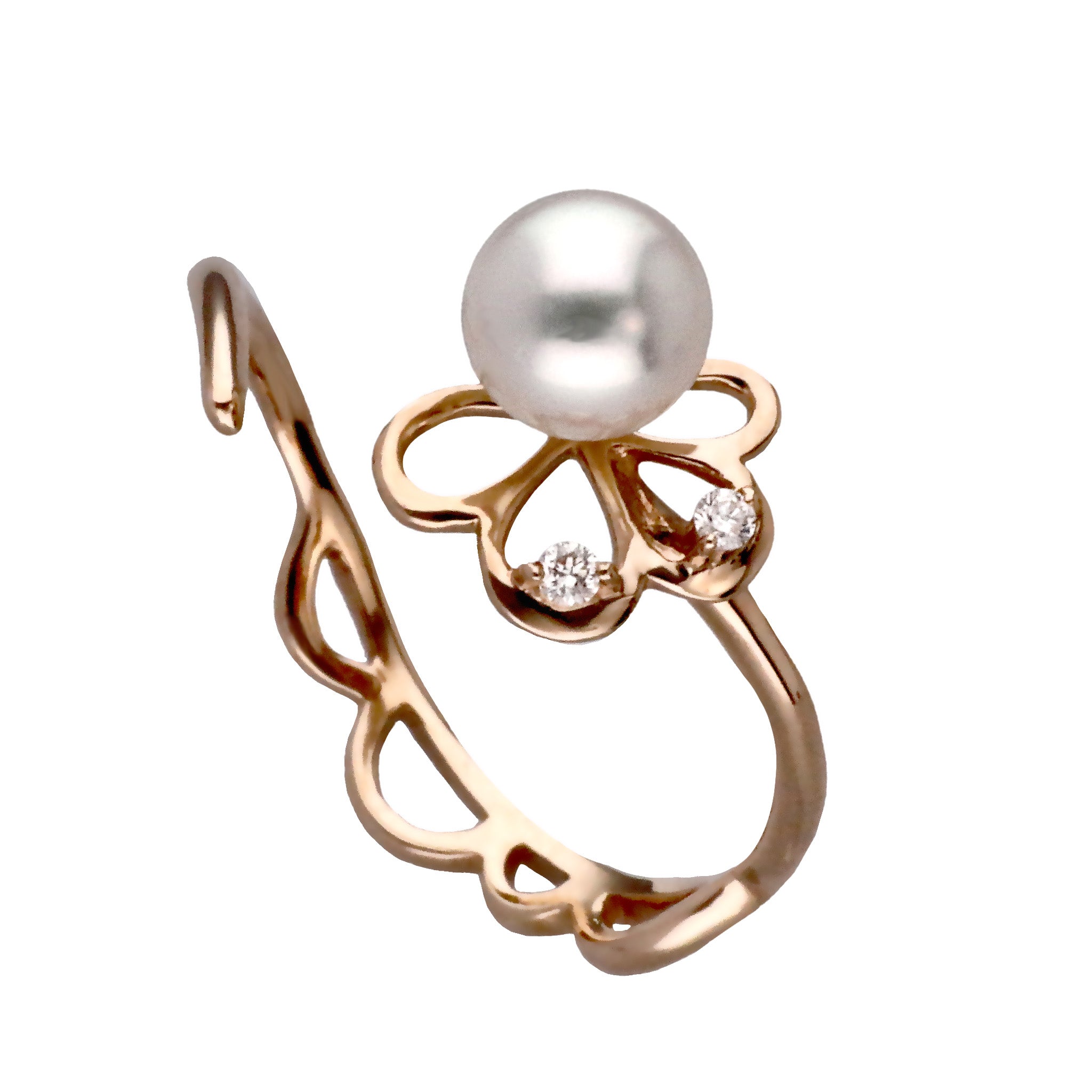 █♡奏瑠♡★イヤリング16点 Semi Order】K18/Pt SAKURA Earring 桜ピアス｜ORIORI-Morden
