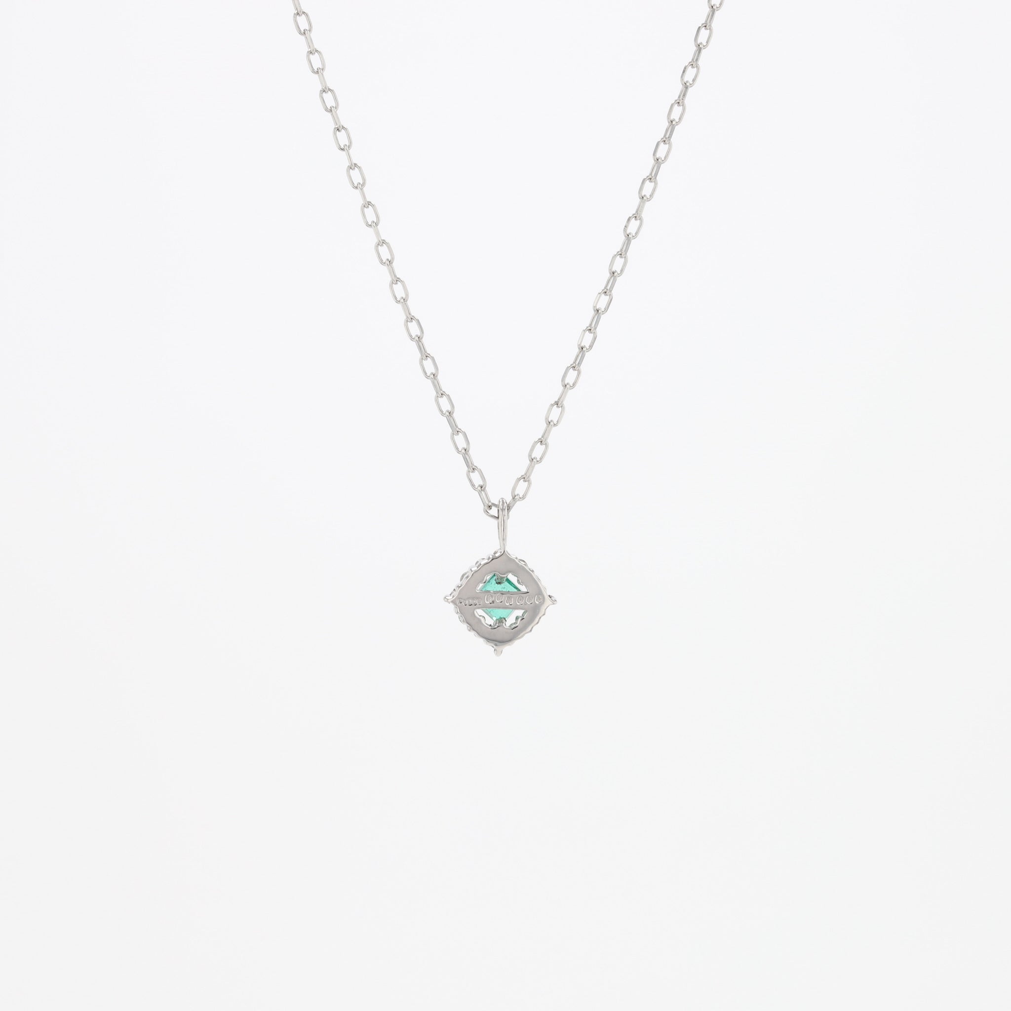 プラチナエメラルド×ダイヤモンドネックレス | 三愛 ONLINE SHOP