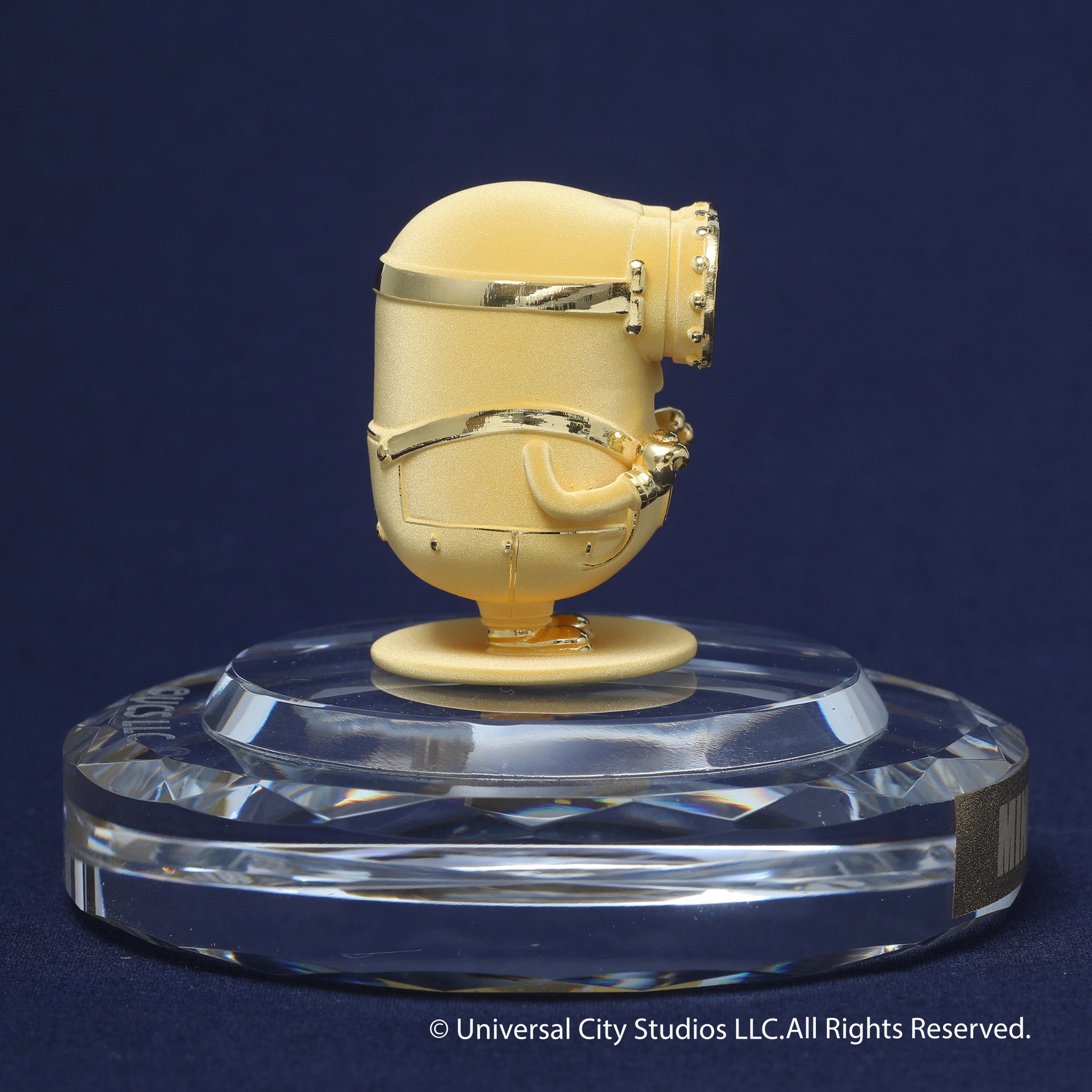 K24金製品(純金/minions/ミニオンズ/Bob/フィギア/14g/造幣局品位刻印付)《25C50105》