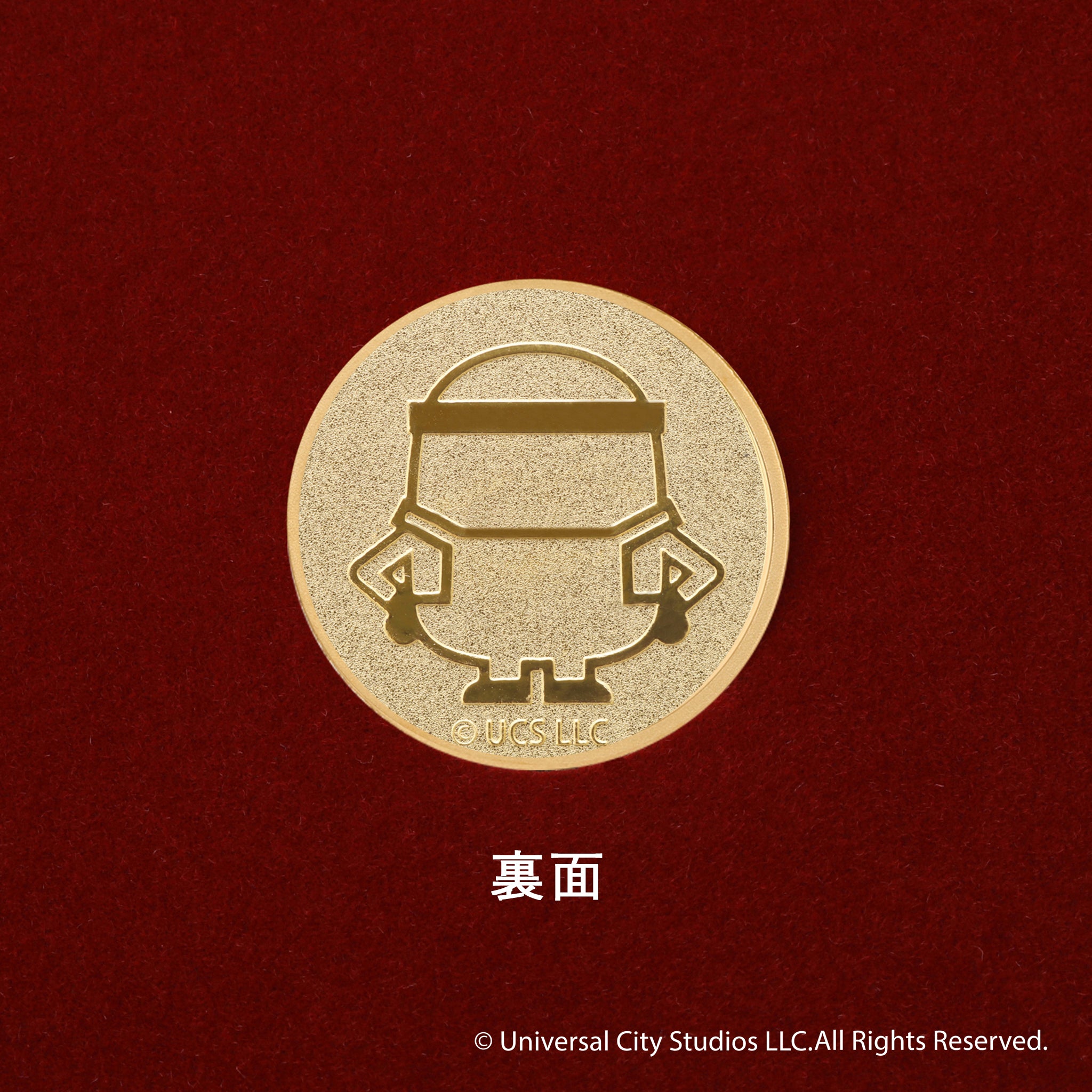 K24金製品(純金/minions/ミニオンズ/メダル/5g)《25C50107》