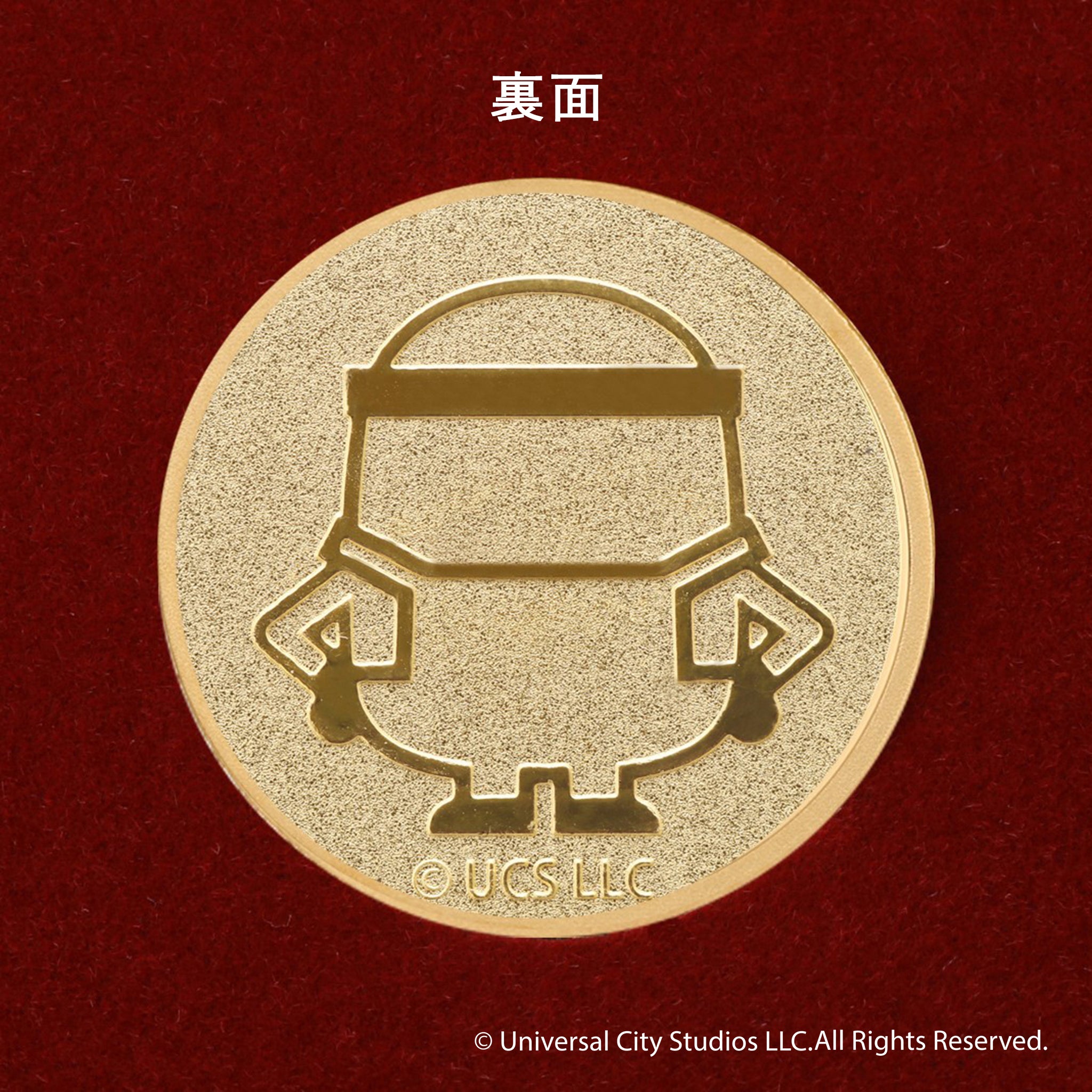 K24金製品(純金/minions/ミニオンズ/メダル/5g)《25C50107》