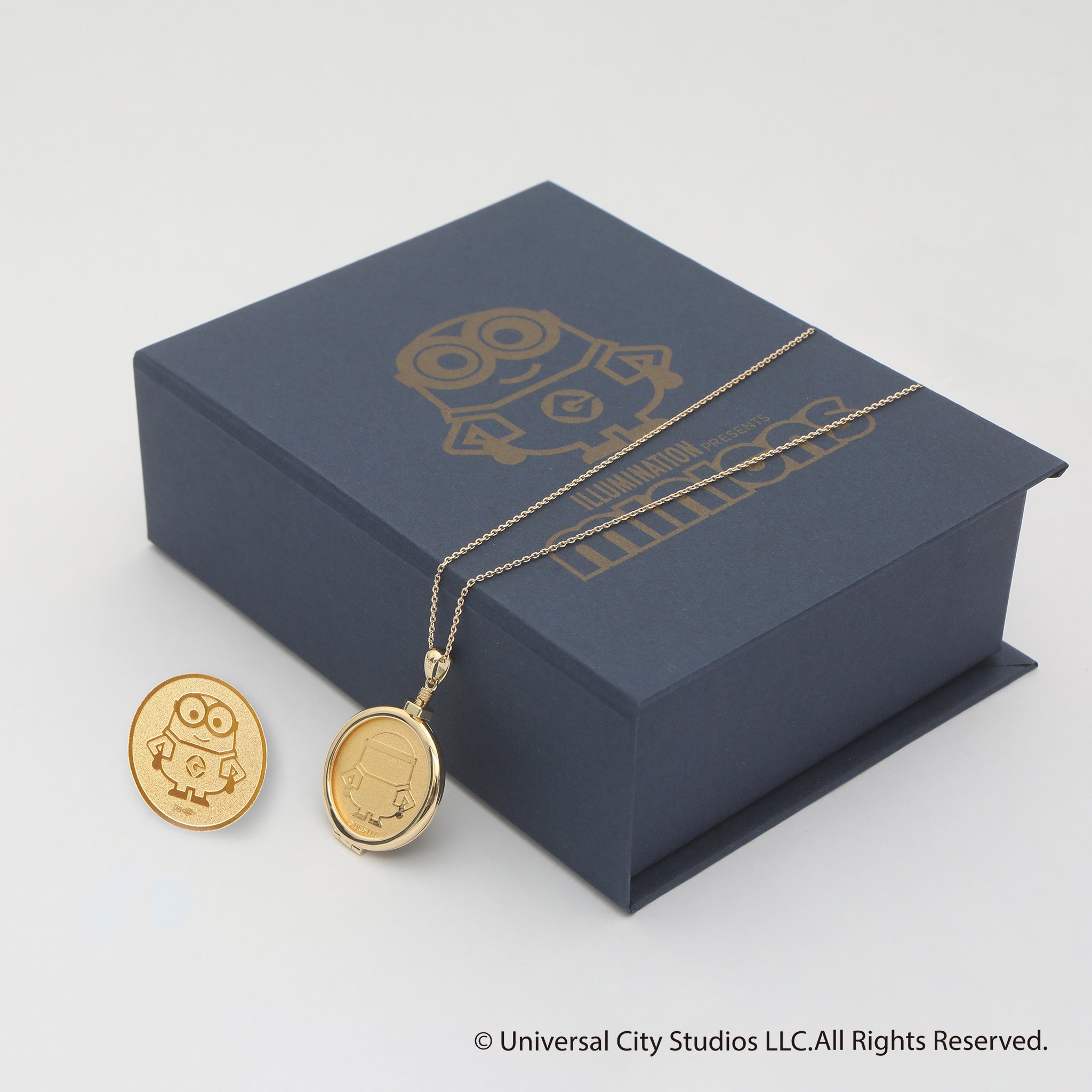 K24金製品(純金/minions/ミニオンズ/メダル/5g)《25C50107》