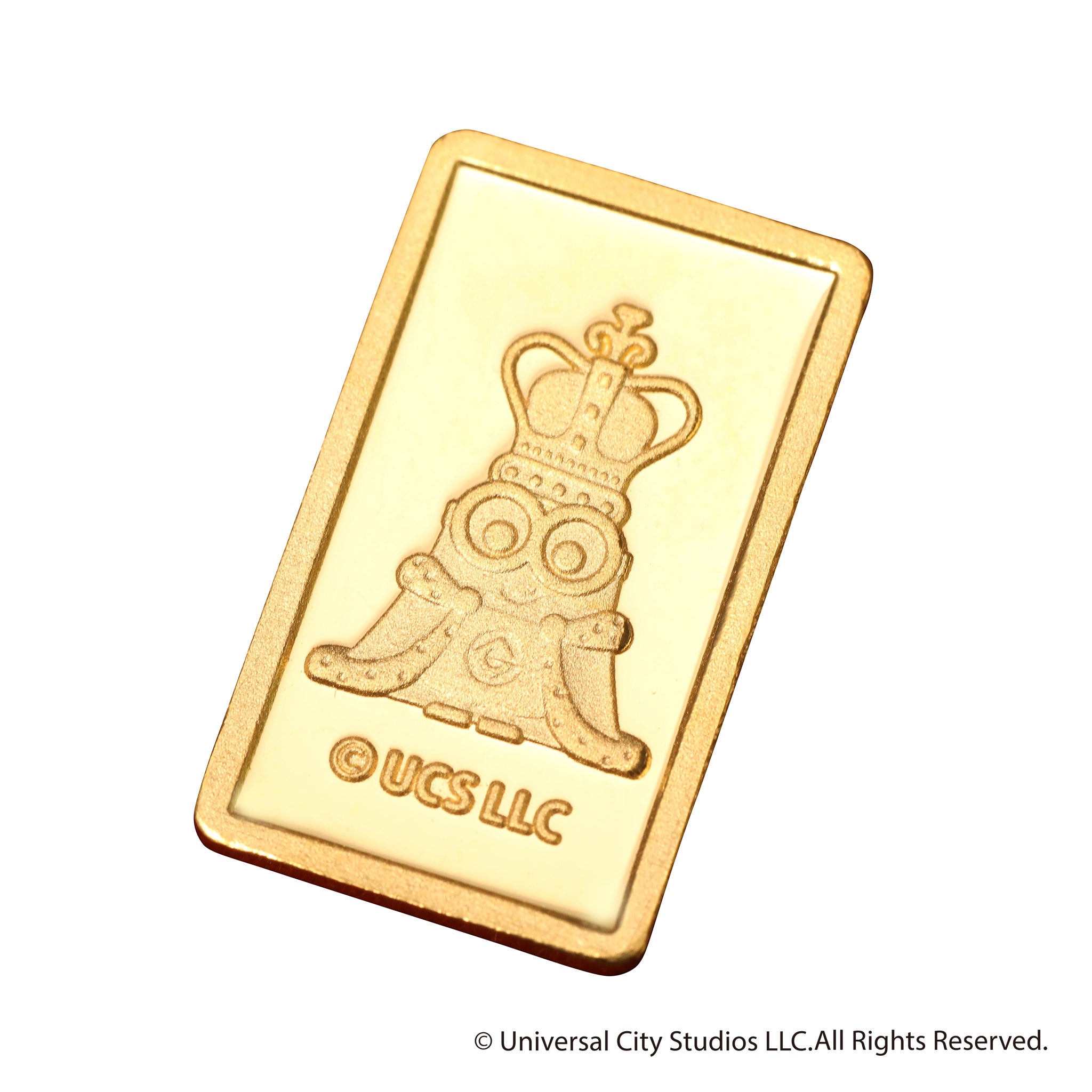 K24金製品(純金/minions/ミニオンズ/King Bob/インゴット/5g)《25C50109》