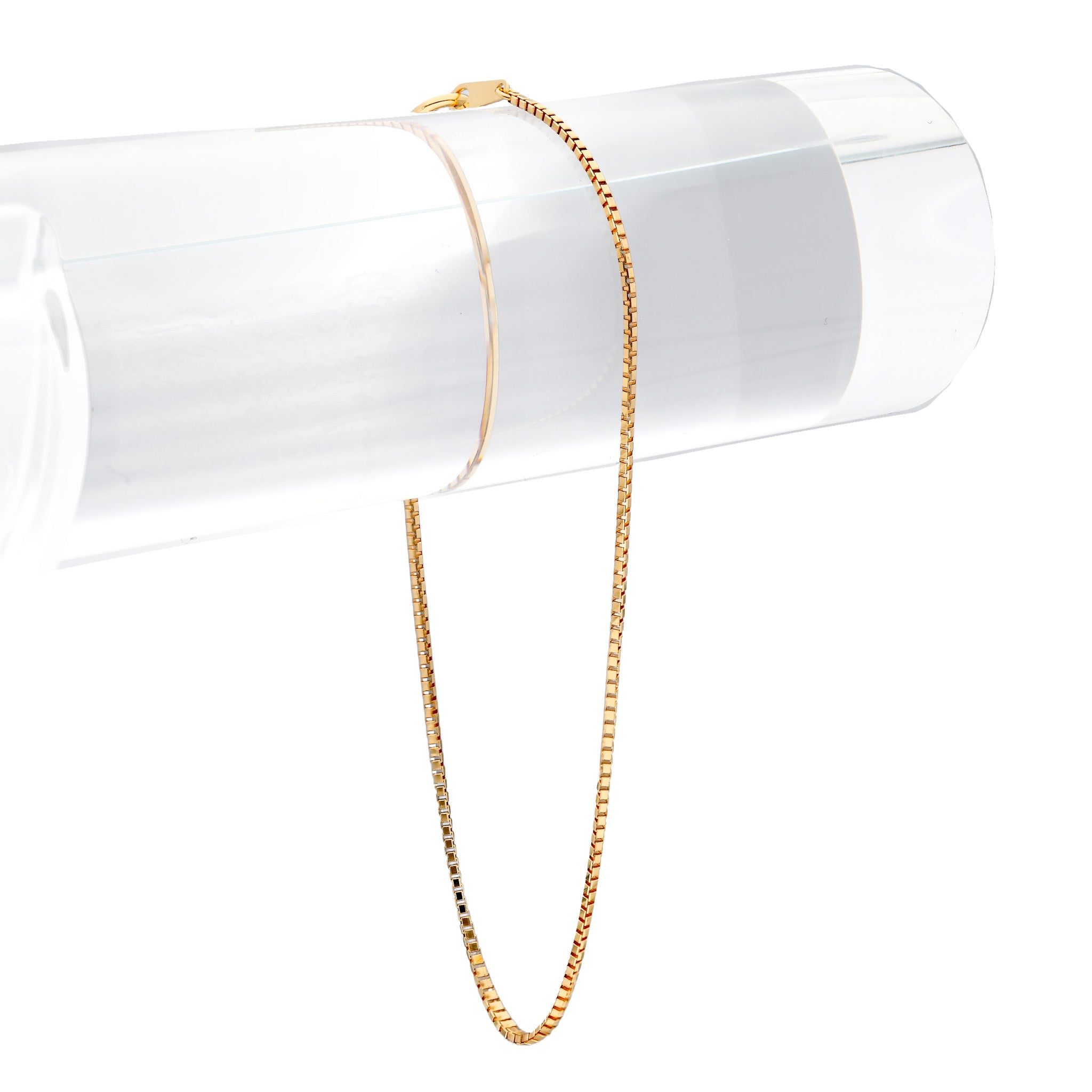 ペチュエリー K18ブレスレット(ベネチアンチェーン/18cm)《25C70132