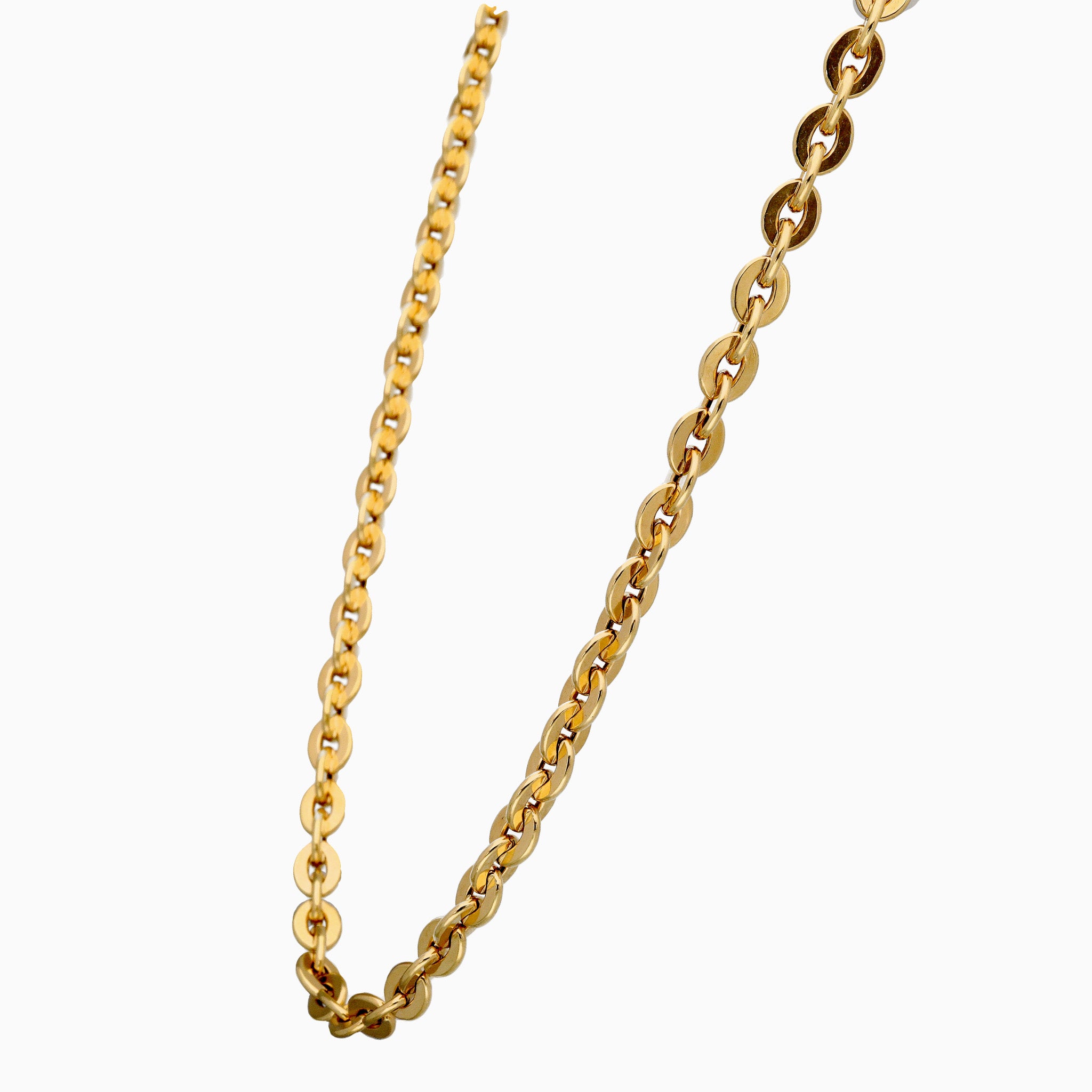 【限定1点】K18ネックレス(ロング/70cm)《25C80105》