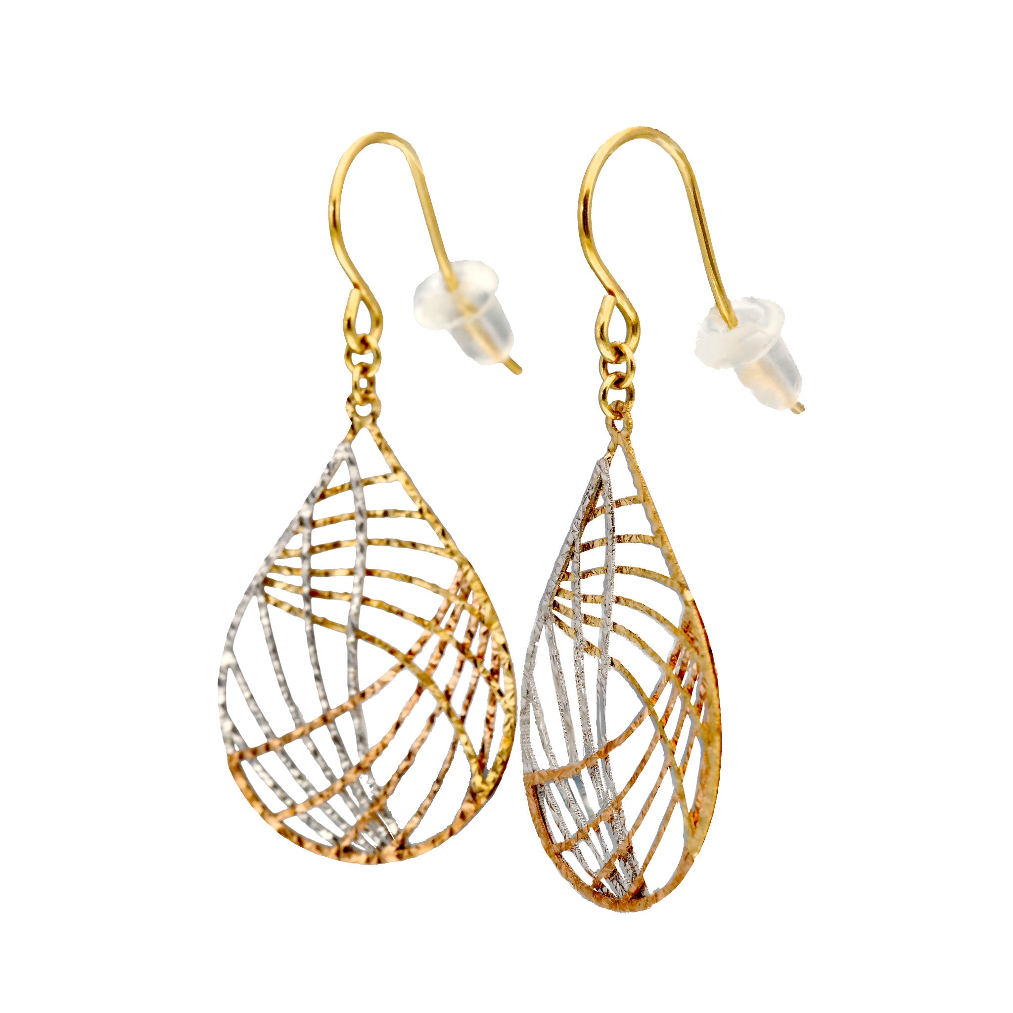 K18ピアス(スリーカラー)《25C80119》