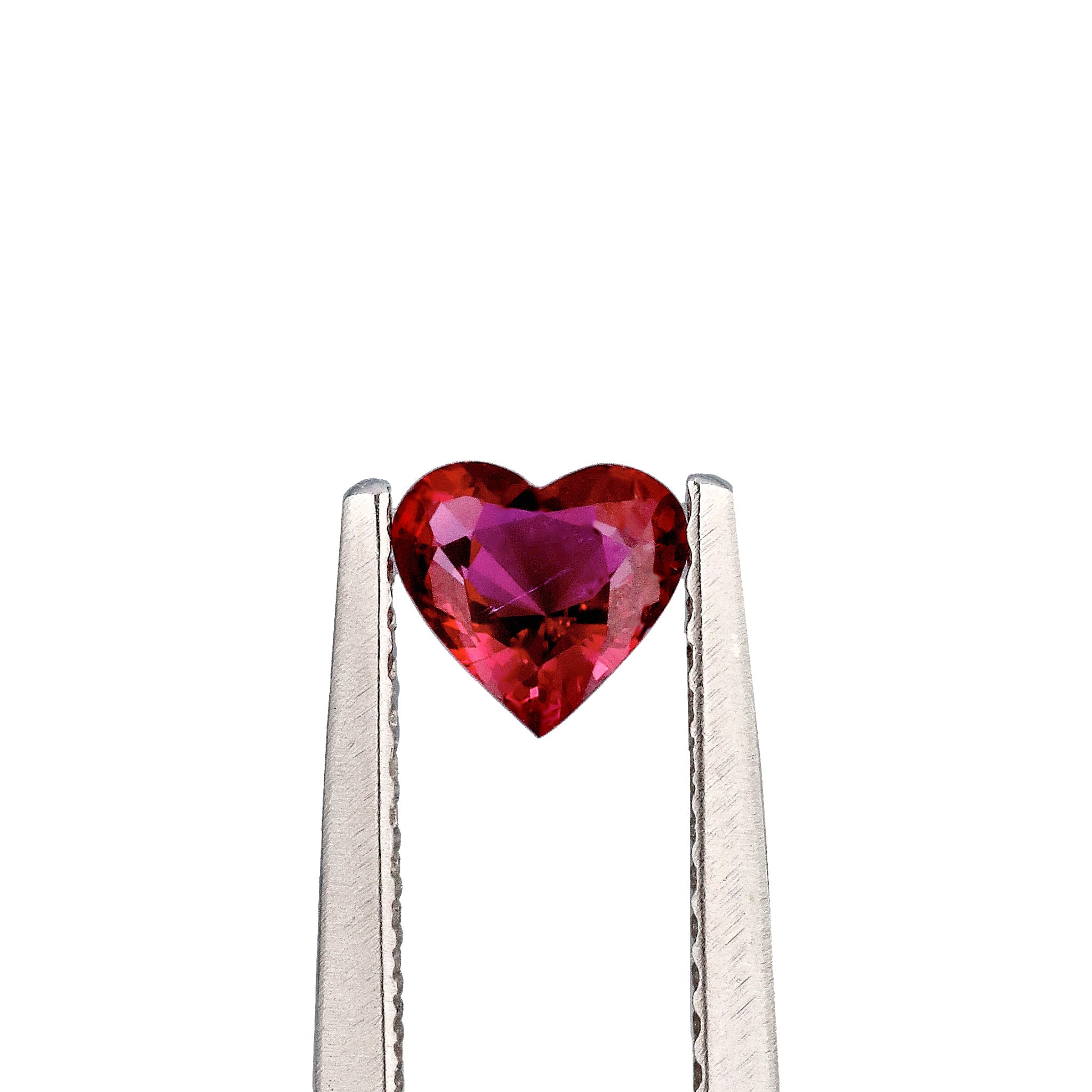 【限定1点】ルビー ルース(0.42ct/ノーヒート/非加熱/ピジョンブラッド/ハートシェイプ/7月誕生石/鑑別書付)《25C80127》