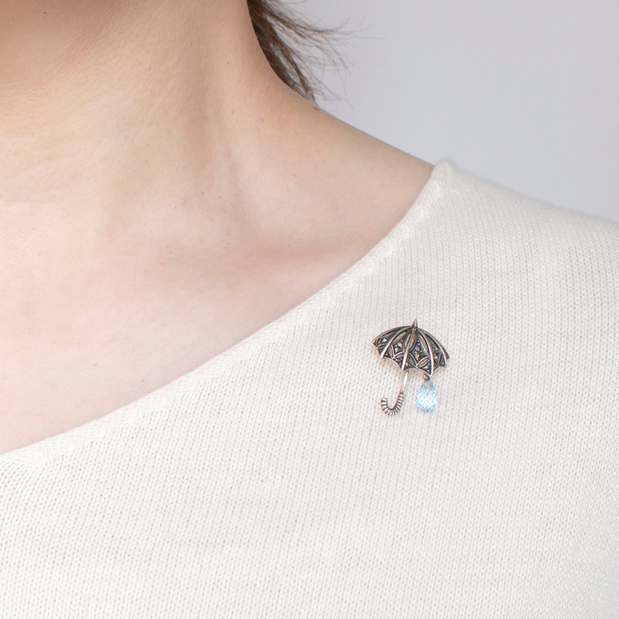 【mint + 】ハンドメイド モチーフ しずく型ペンダント（80th） MLNSZ0001＜取り寄せ品＞ - MOOMIN SHOP