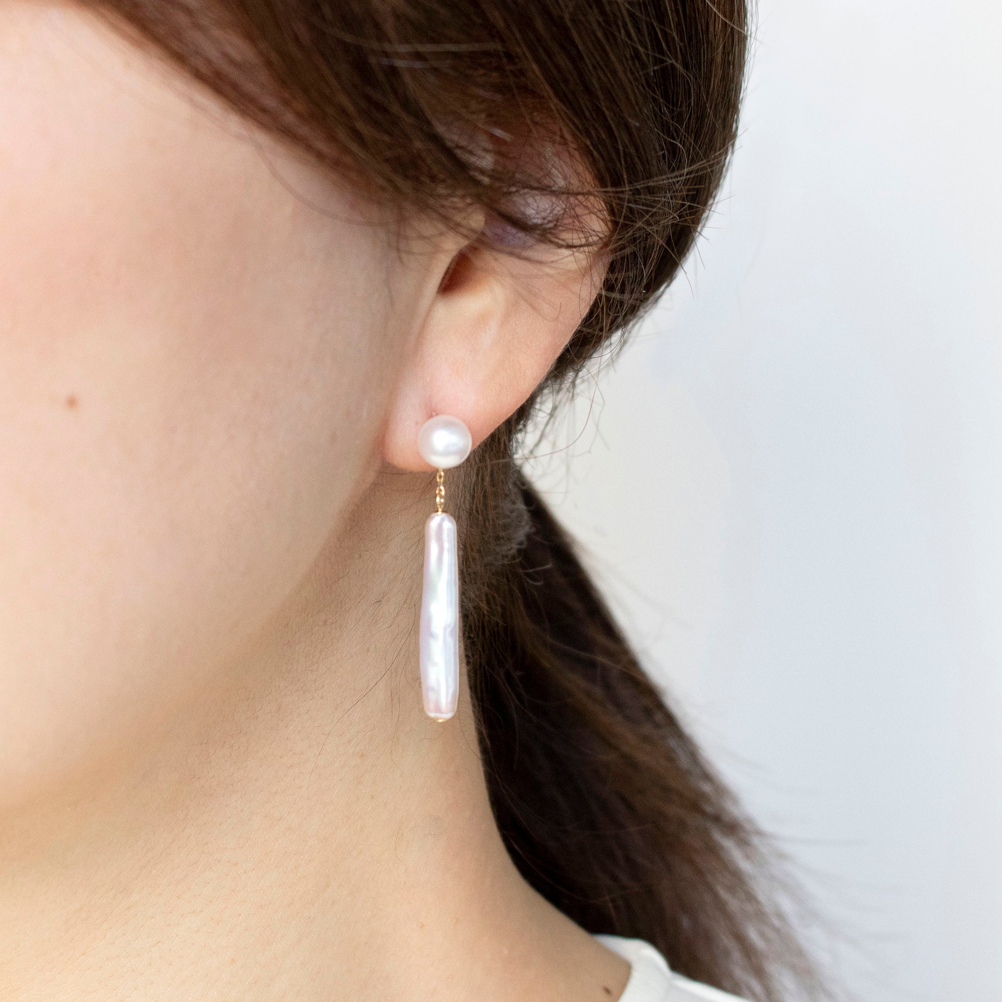 【限定9点】パール K18ピアス(アコヤ真珠/6mm/淡水真珠/6月誕生石)《25H01102》