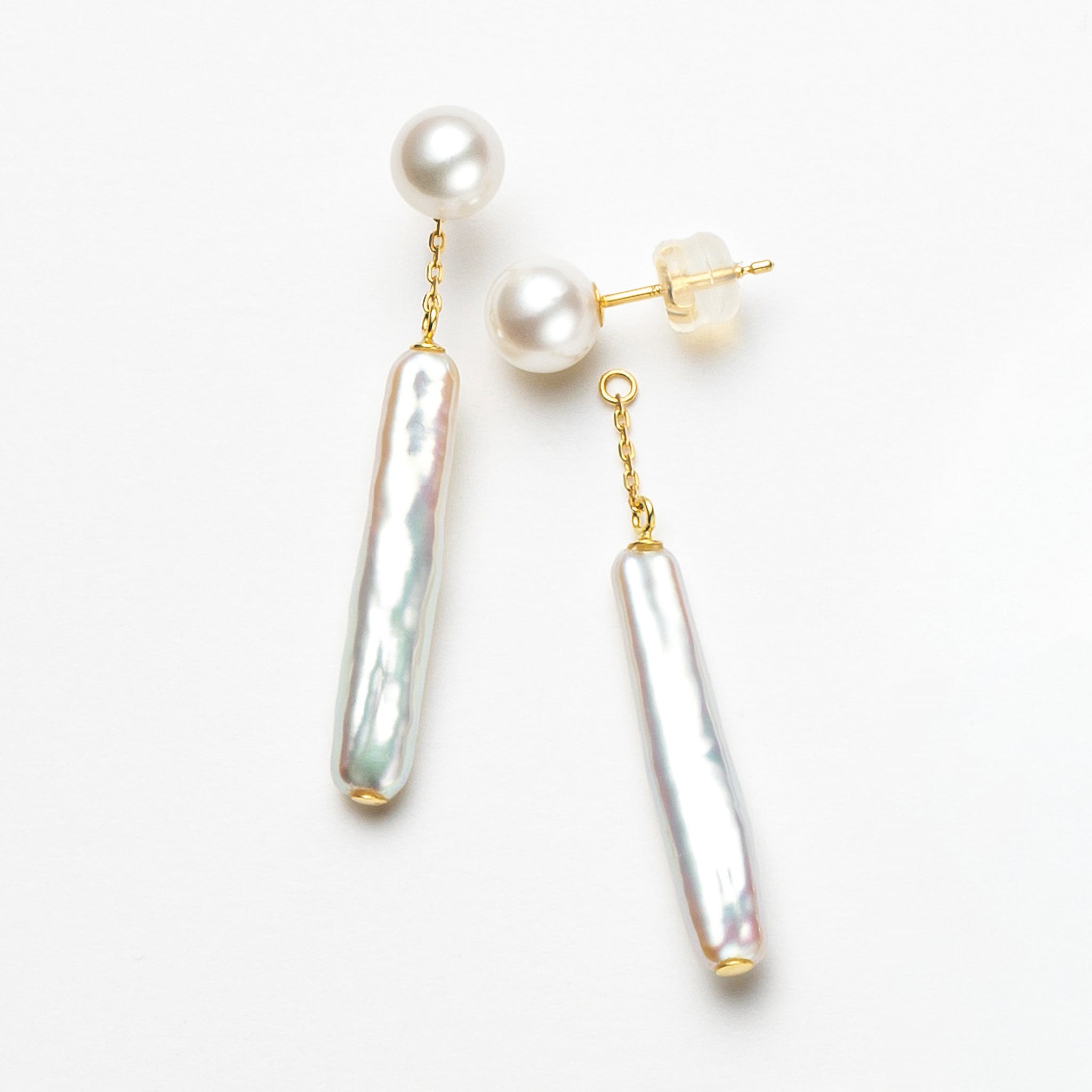 【限定9点】パール K18ピアス(アコヤ真珠/6mm/淡水真珠/6月誕生石)《25H01102》
