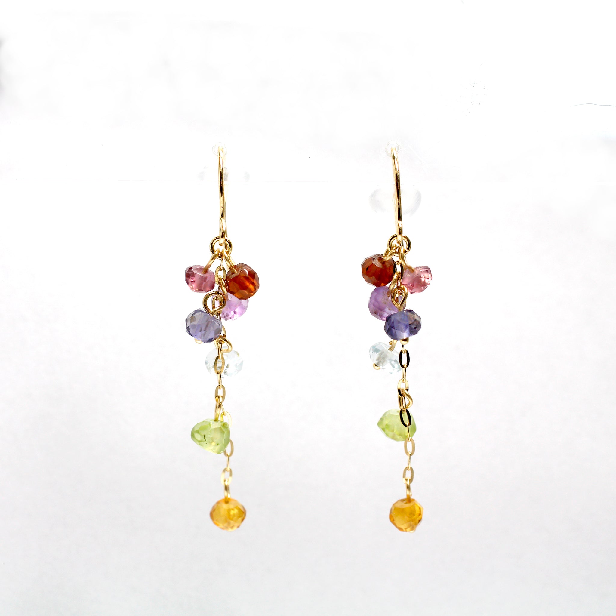 マルチカラー K18ピアス《25H01509》