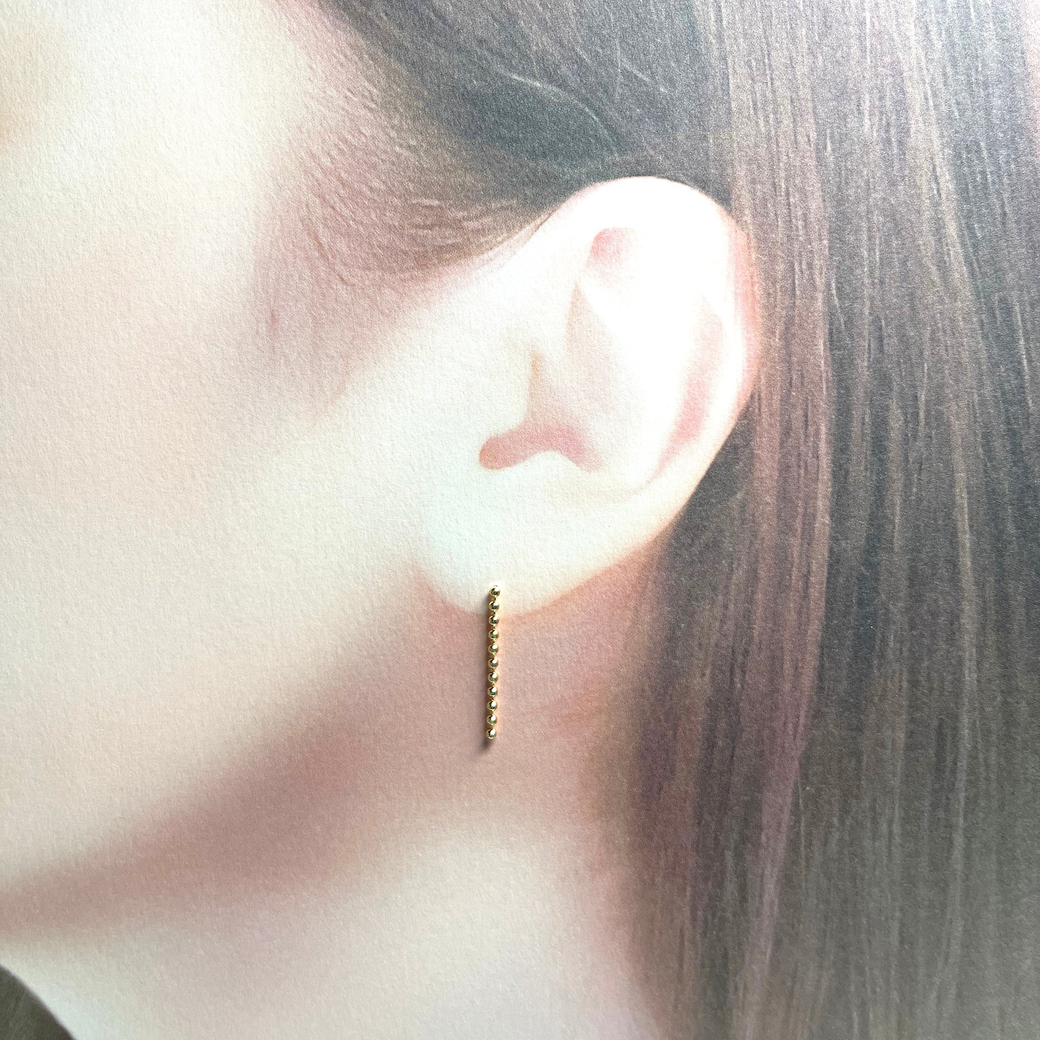 K18ピアス《25H01510》