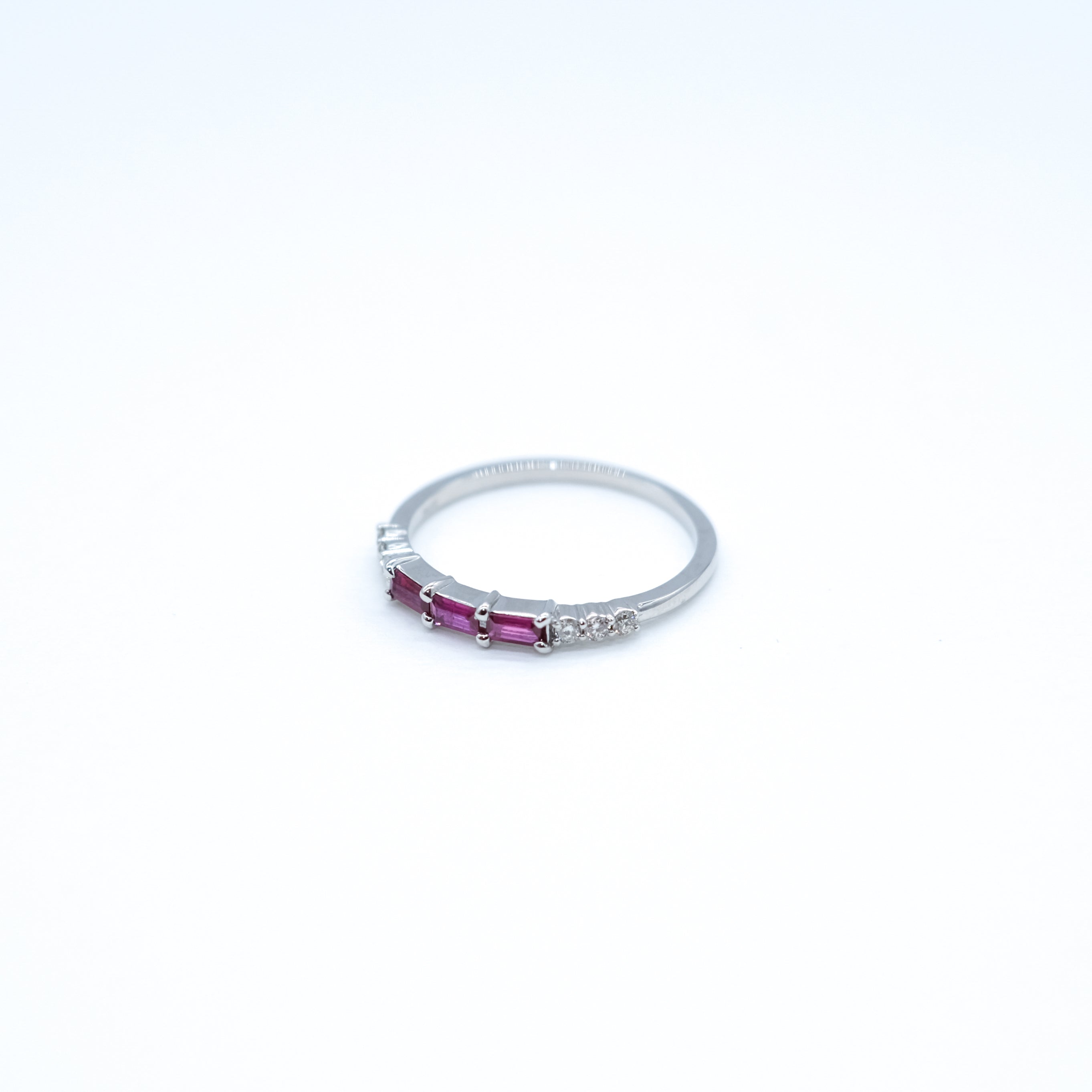 プラチナ ルビーリング お値下げ ルビー 指輪 プラチナ リング 0.447ct ダイヤ 0.086ct 7月