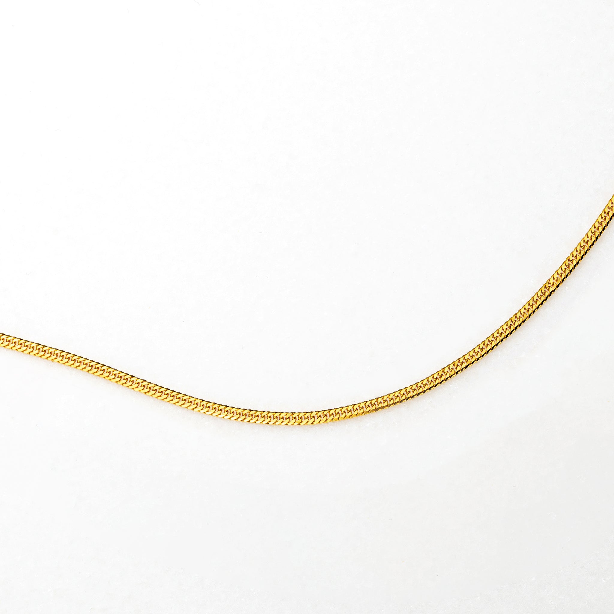 K24ネックレス(純金/喜平ダブル6面カット/造幣局品位刻印付/50cm/10g)《25H02901》