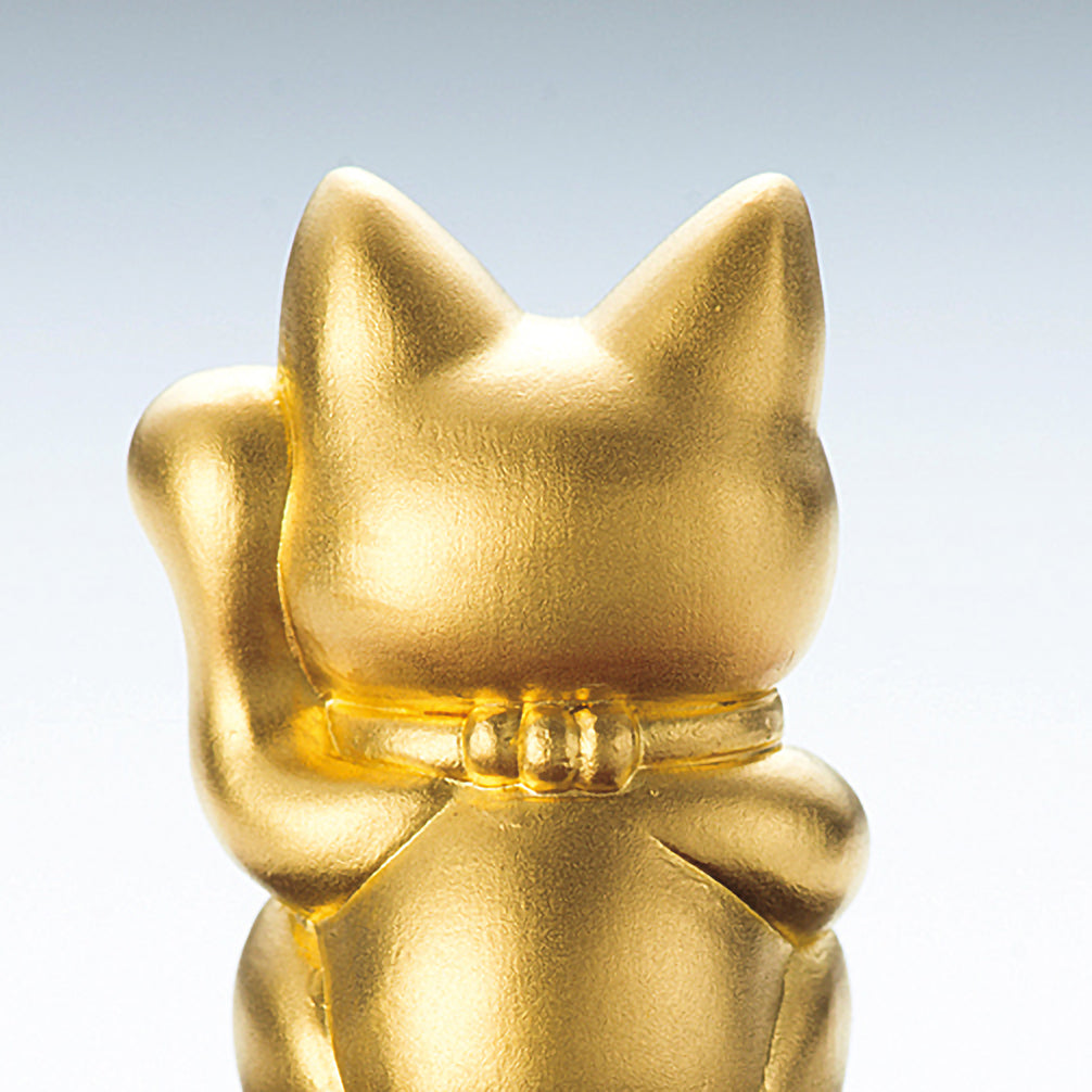 しゅん K24金製品(純金/招き猫 -光則-/造幣局品位刻印付)《25H03001
