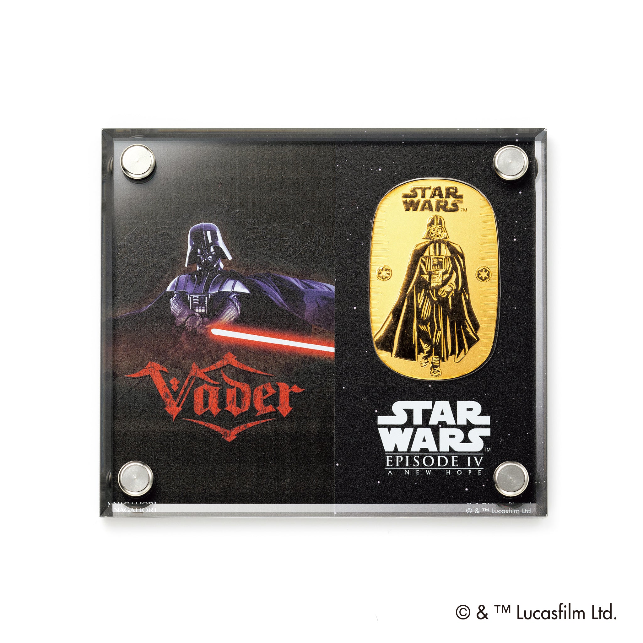 K24金製品(スター・ウォーズ公式ライセンス/純金小判/20g/ダース・ベイダー/造幣局品位刻印付)《25H03902》
