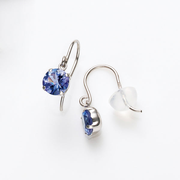 タンザナイト プラチナピアス(12月誕生石《25N00608》 | 京セラ