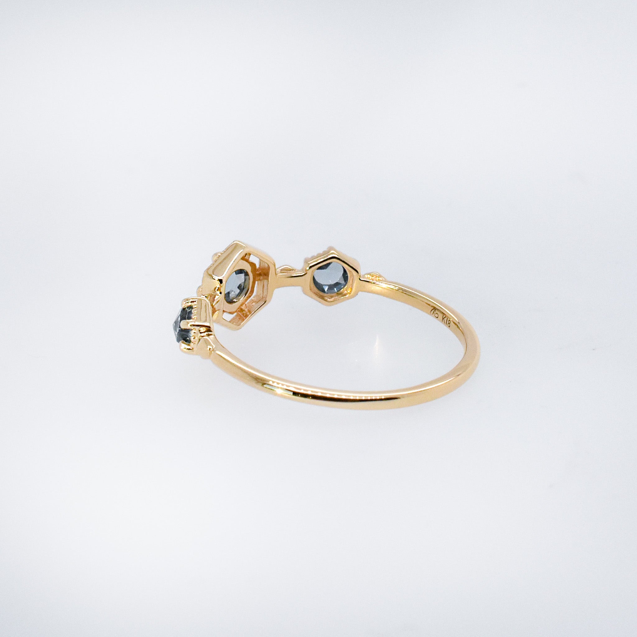 Ｋ18トパーズリング K18シトリントパーズリング/K18アメジストリング【新品