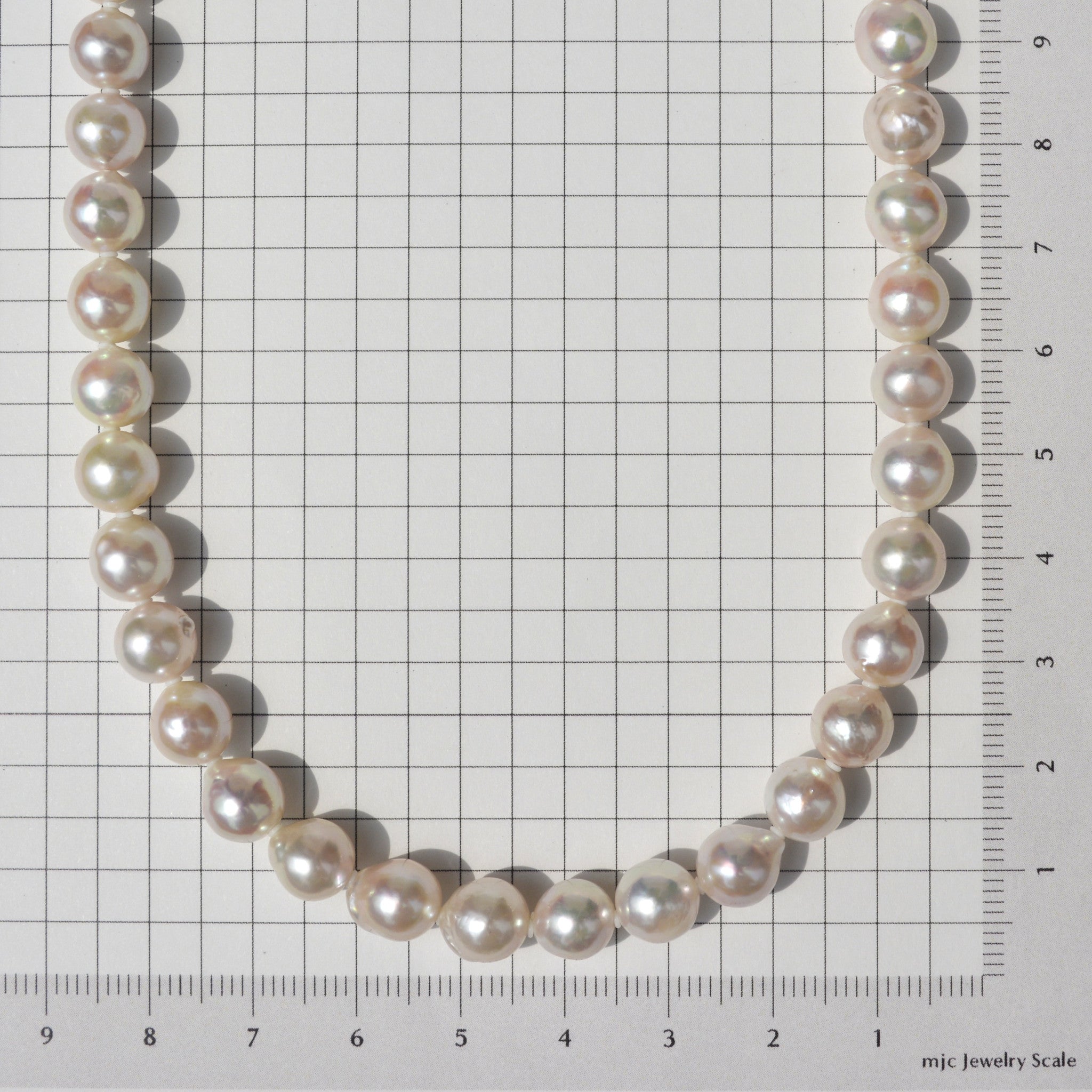 【限定9点】パール ネックレス(アコヤ真珠/7.5mm/バロック/6月誕生石)《25N01004》