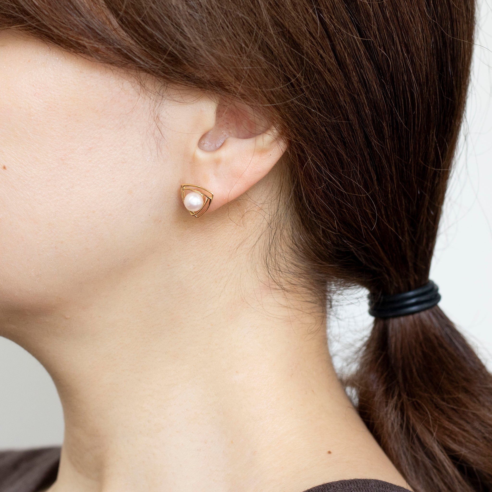 パール K18ピアス(アコヤ真珠/6mm/6月誕生石)《25N01106》