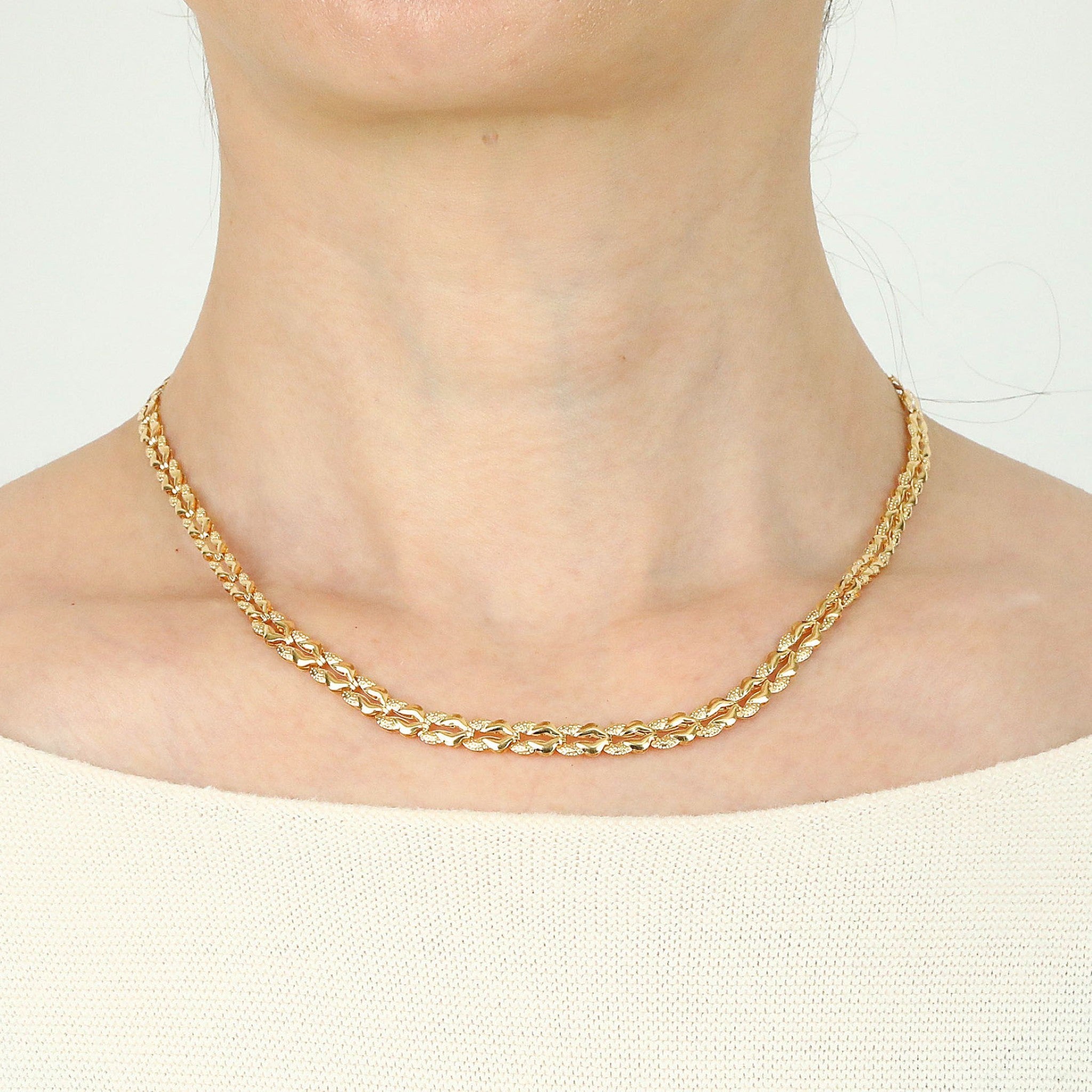 K18ネックレス(リバーシブル)《25N01107》 | 京セラジュエリー