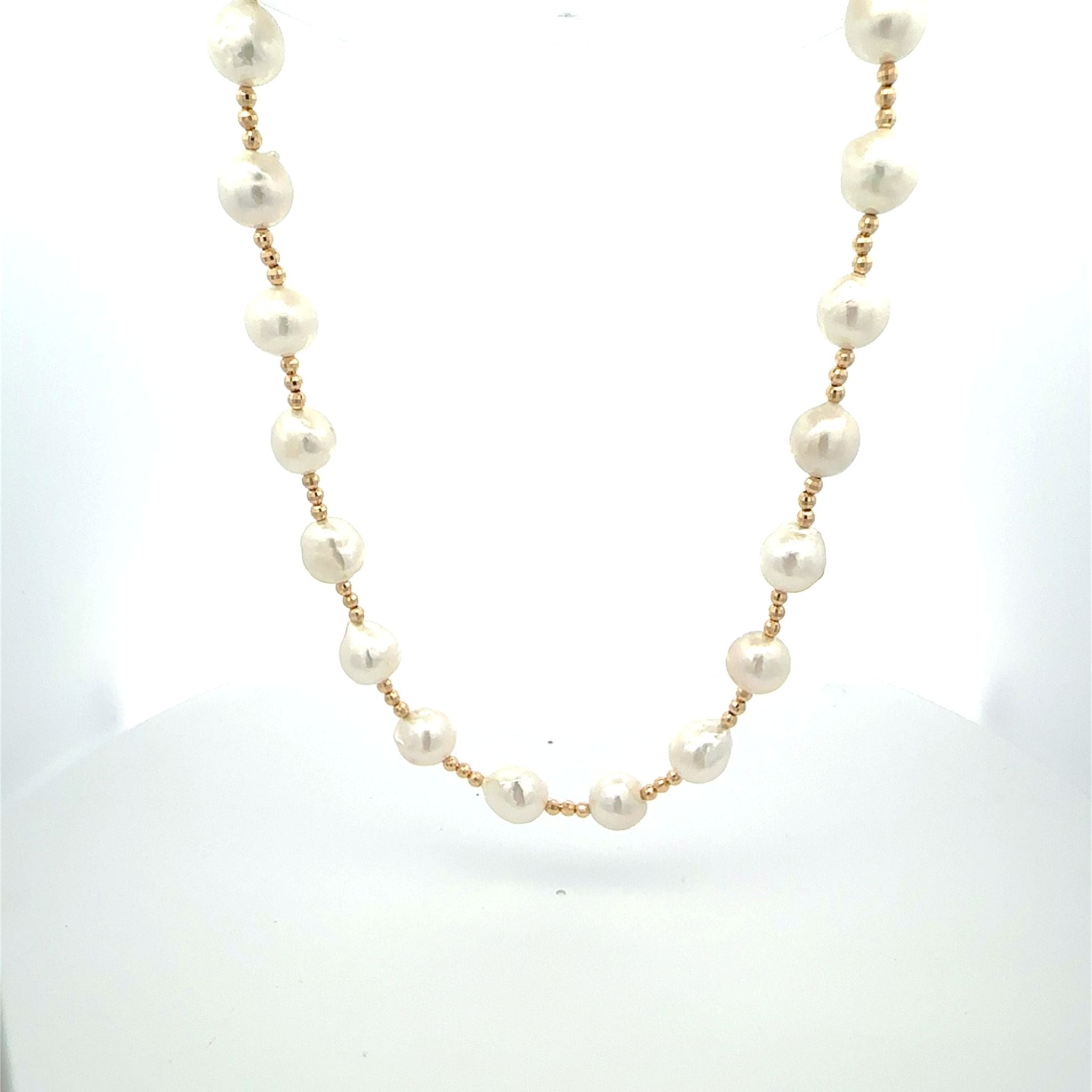 【専用】k18 パール　ネックレス Memory Drop パール型 ネックレス トップ K18 – Solid Love