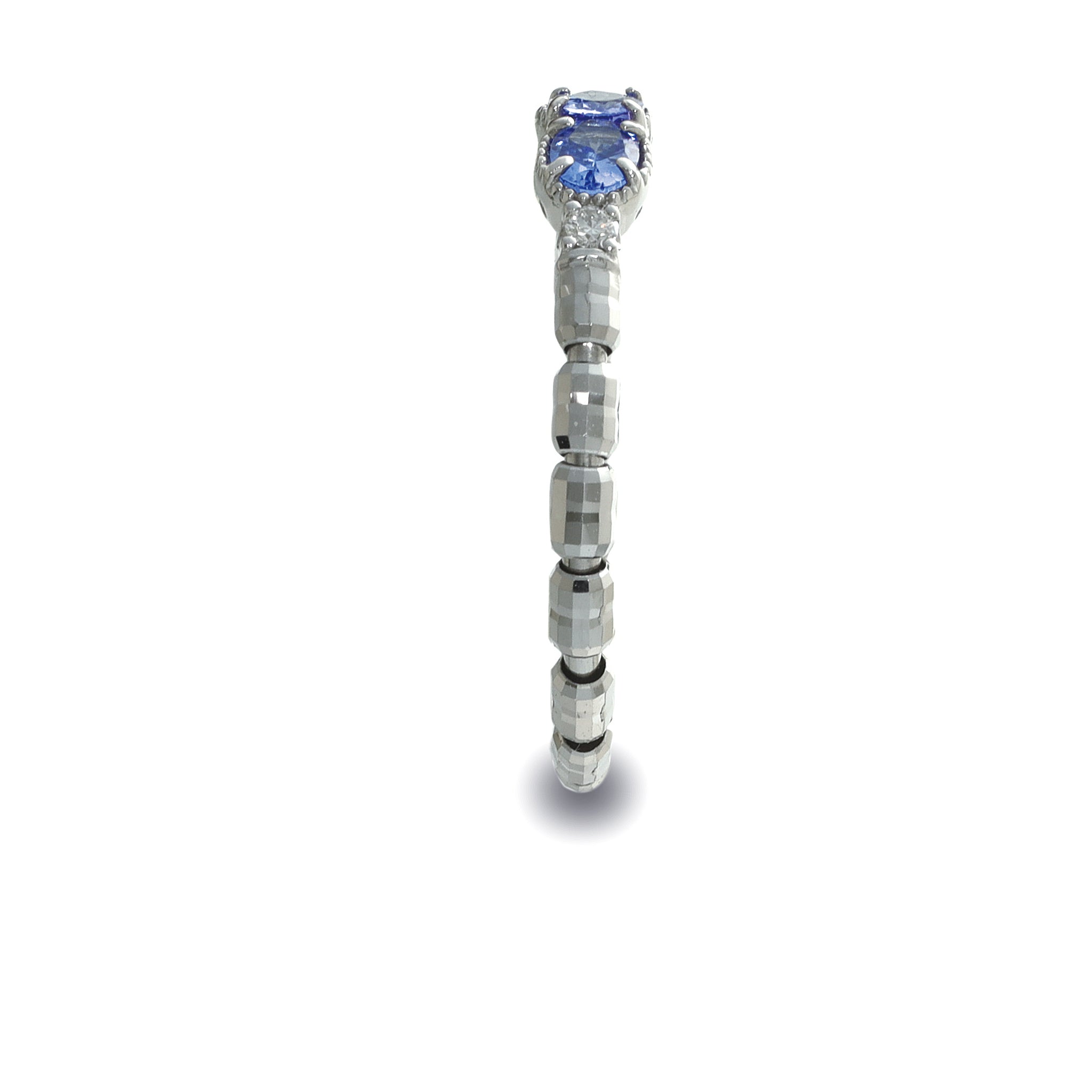 プラチナ　タンザナイトリング タンザナイト 約3ct ダイヤモンド 0.28ct プラチナ リング(指輪