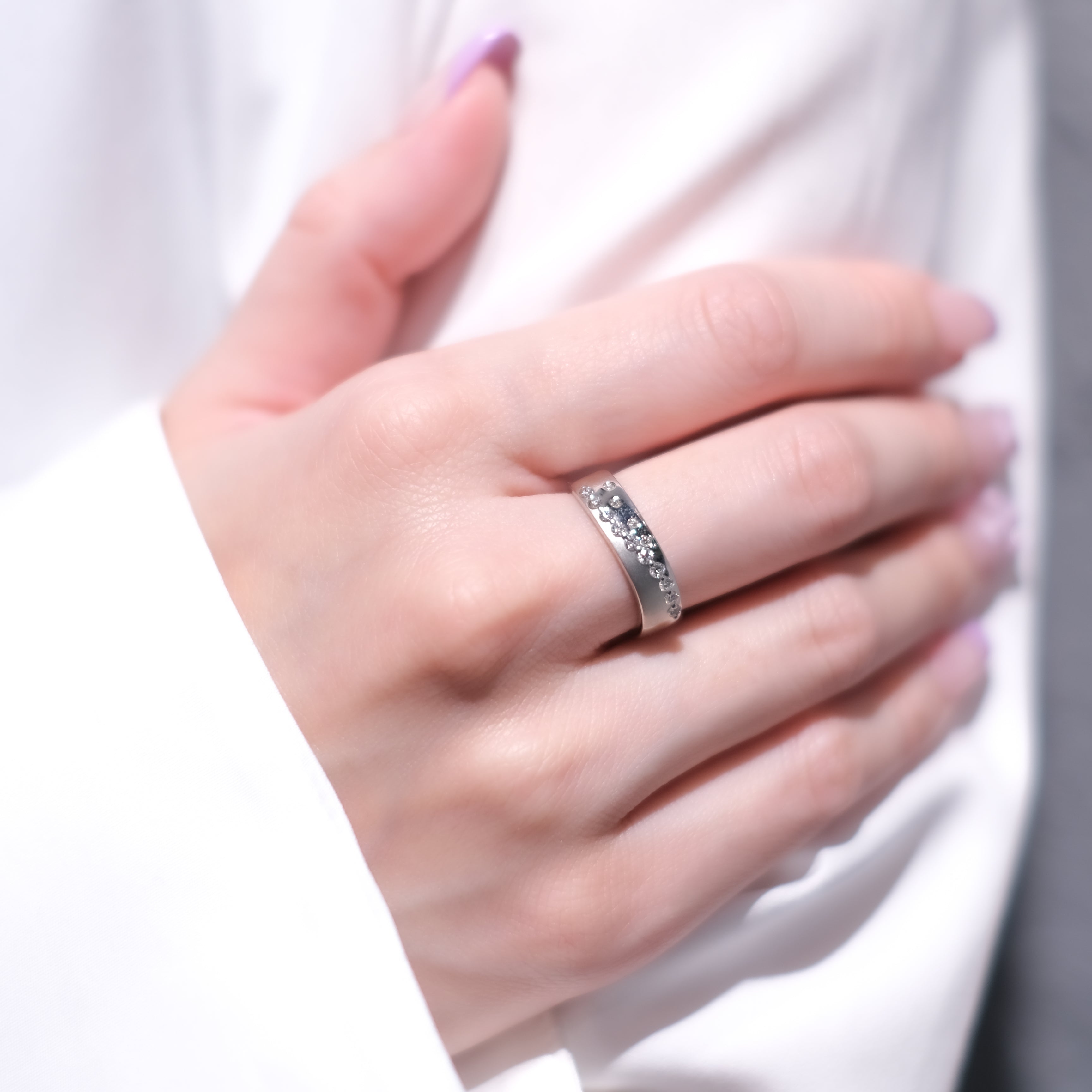 【新品未使用】プラチナ ダイヤモンド リング ダイヤモンドリング 5石 0.025ct PT900 プラチナ – facett 公式