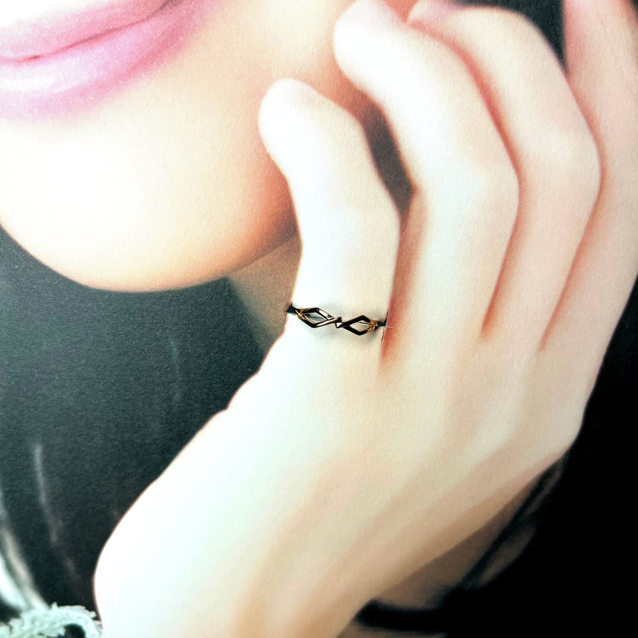 キーリング Fsize _ #04558 THUNDER KEY RING ◇ CLUCT クラクト : ブラス