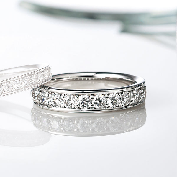 coco！360度可愛い！最高級ソナダイヤモンド フルエタニティリング coco様専用！360度可愛い！最高級ソナダイヤモンド フル