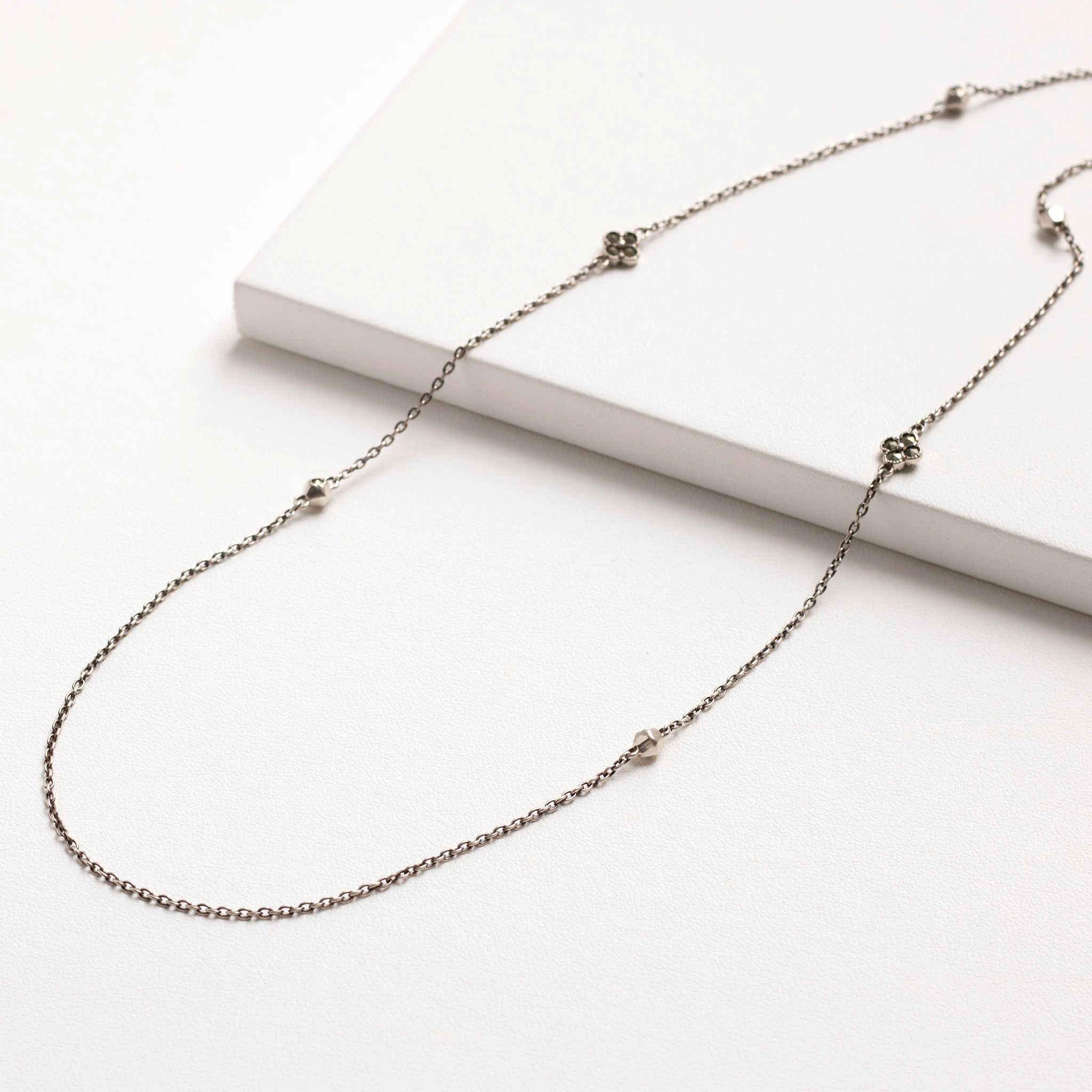 マルカジット シルバーネックレス(ロング/60cm)《25N02108》