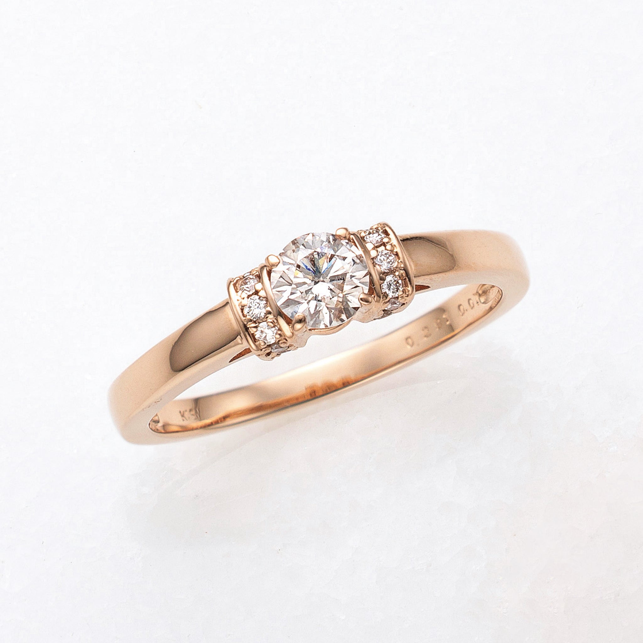 K18.Ygはブラウン.ダイアモンド天然トルマリン★本日お幅お値下げしました。 K18.Ygはブラウン.ダイアモンド天然トルマリン☆本日お幅お