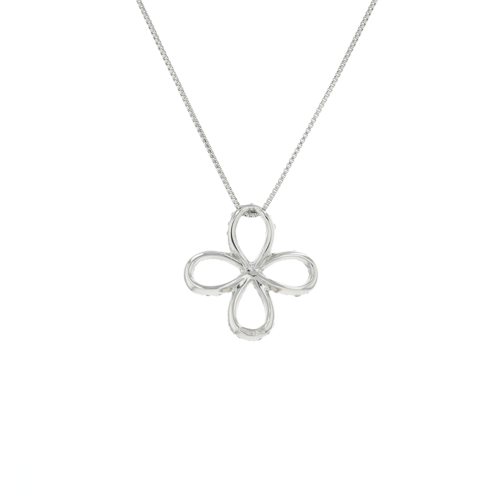 プラチナネックレス ネックレス プラチナ950 ダイヤモンド合計0.5ct(4月誕生石