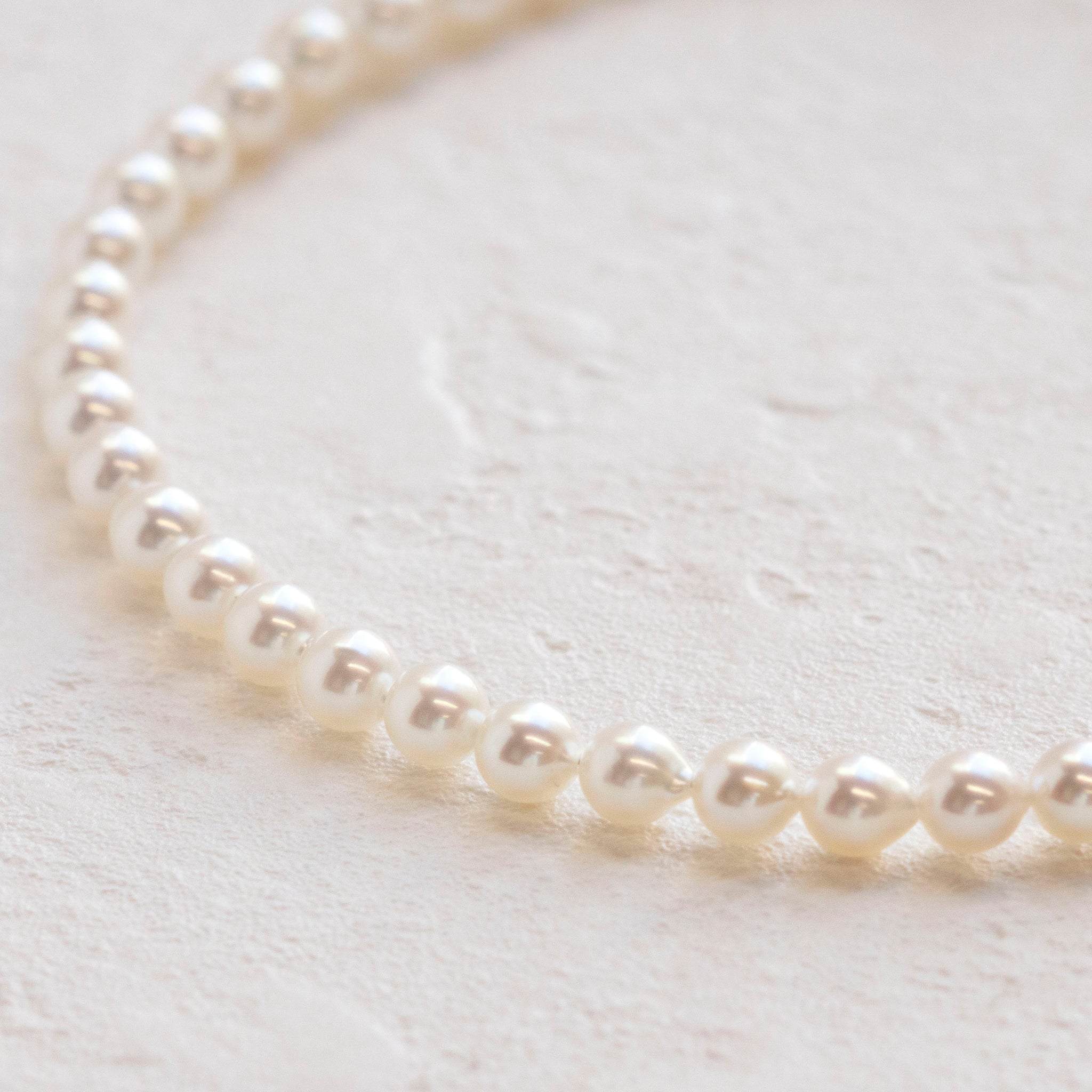 限定10点】パール ブレスレット(アコヤ真珠/2～7.5mm/6月誕生石