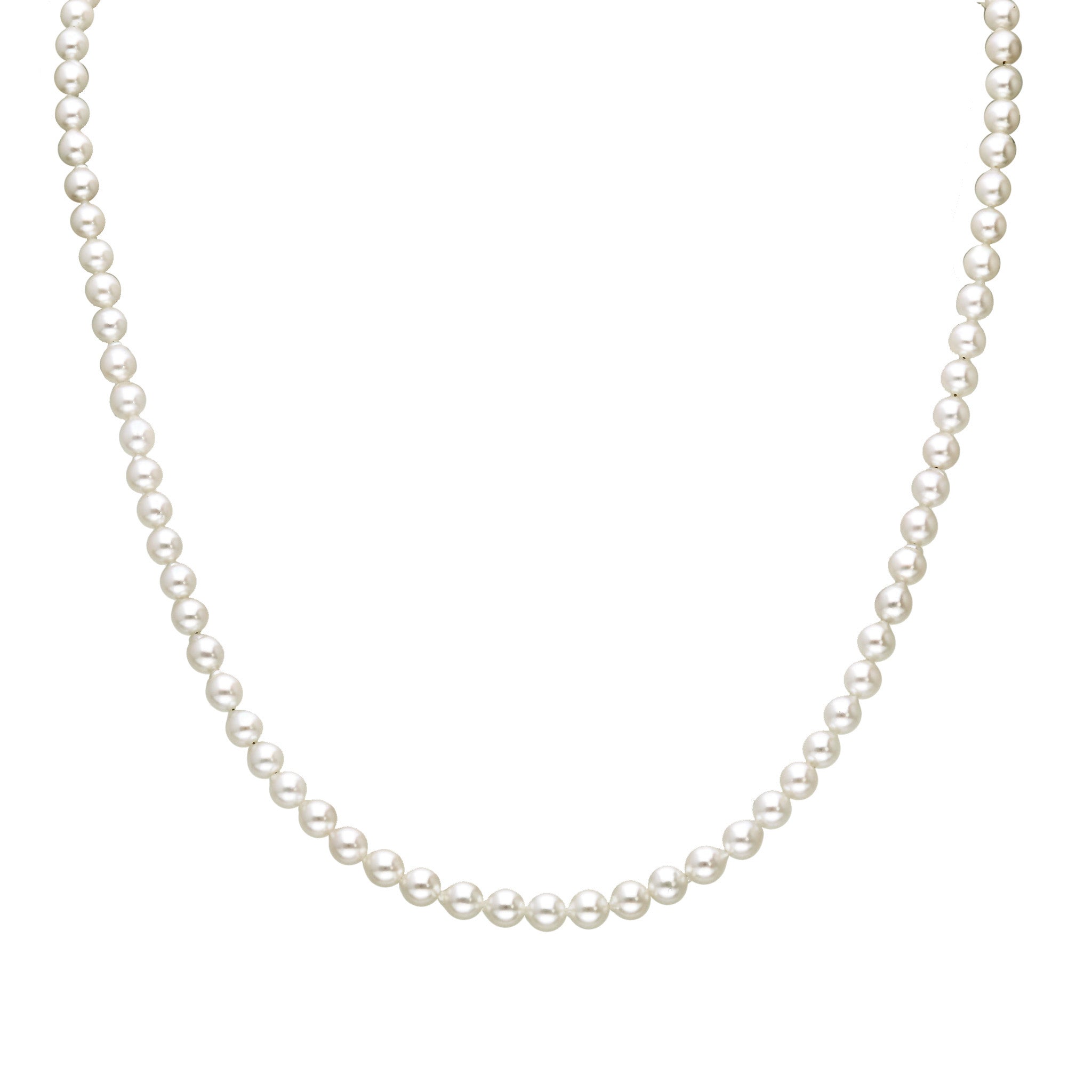 パールネックレス(アコヤ真珠/4.5mm/6月誕生石)《25T10157》