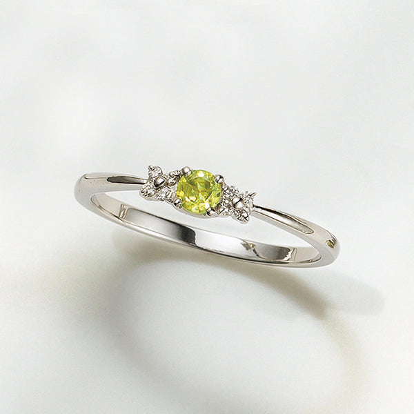 [No.404] 宝石質 スフェーンのリング Silver 18KGP SPHENE｜スフェーン | 京セラジュエリー オンラインストア