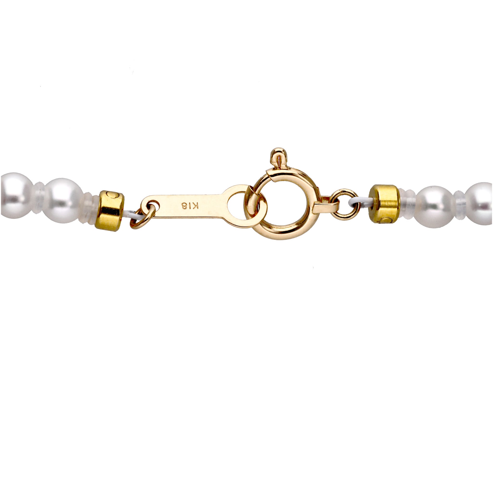 【限定数6】ペリドット/パール K18ネックレス(アコヤ真珠/7mm)《25T10205》