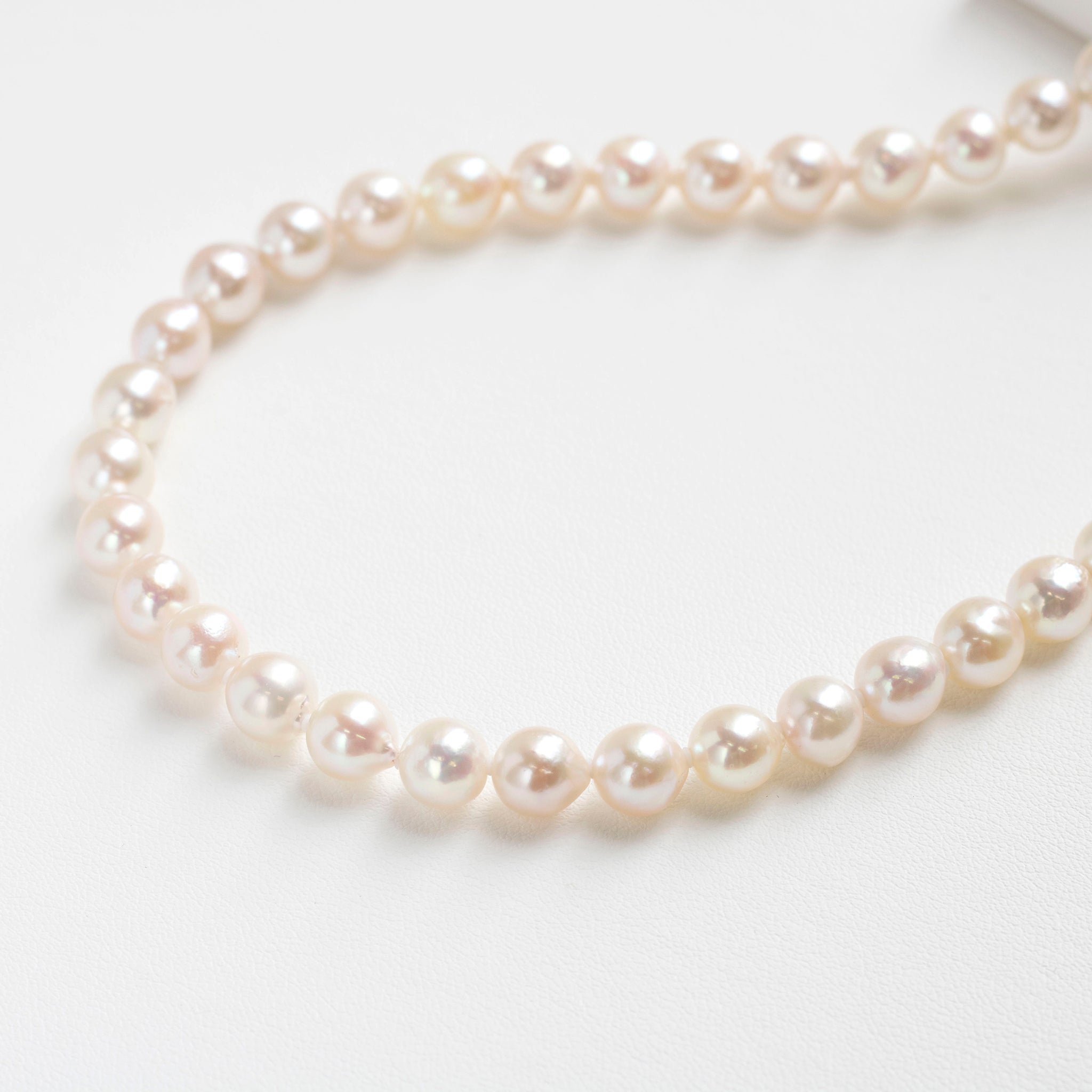 限定数1】パールネックレス(アコヤ真珠/7.5mm/バロック珠/6月