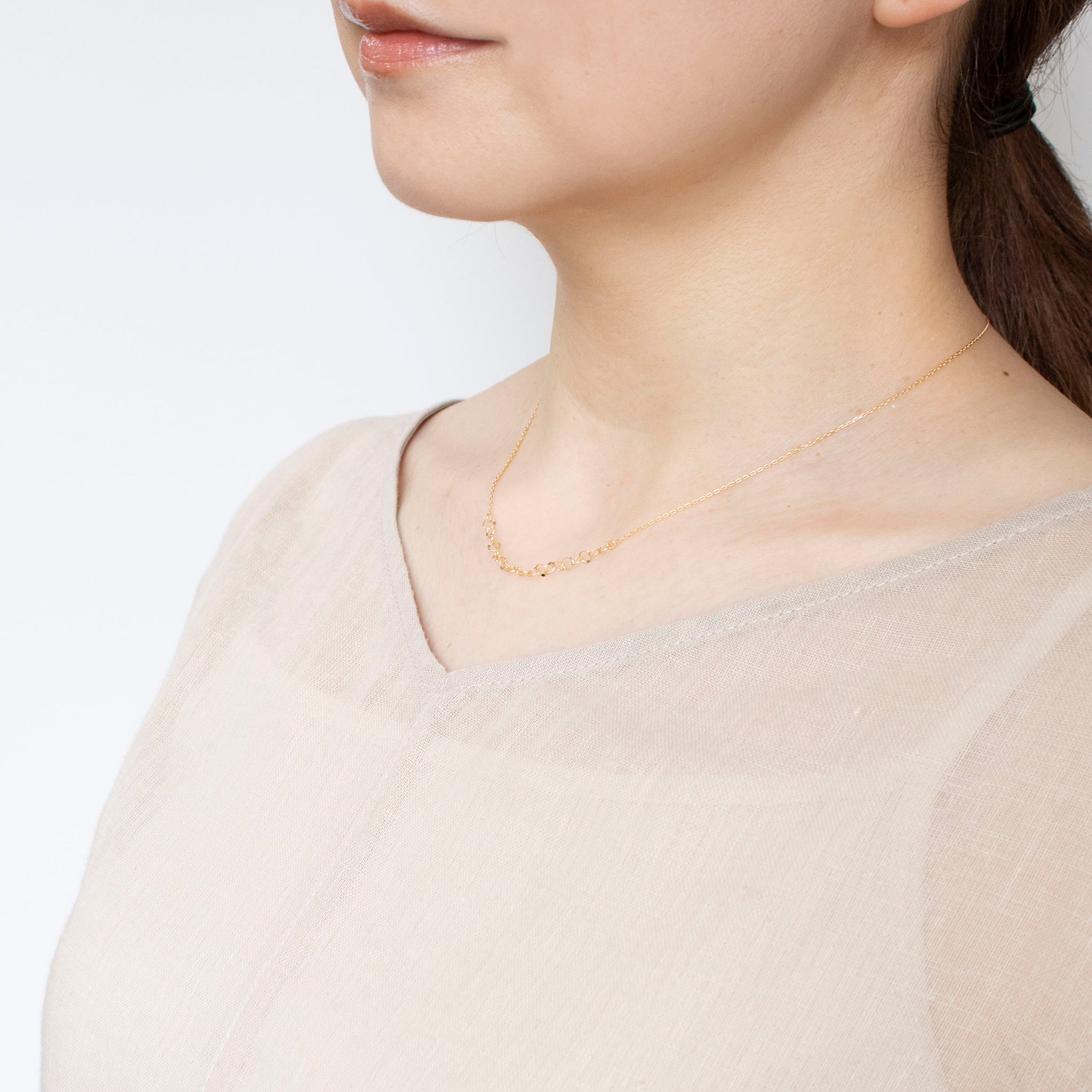 K18ネックレス《25T10214》