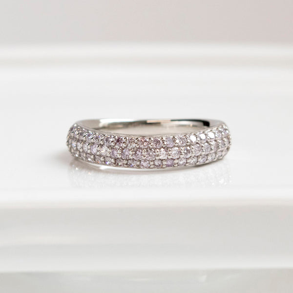 専用JF220★高級 ダイヤモンド0.63ct K18PG パヴェ リング 専用JF220☆高級 ダイヤモンド0.63ct K18PG パヴェ リング